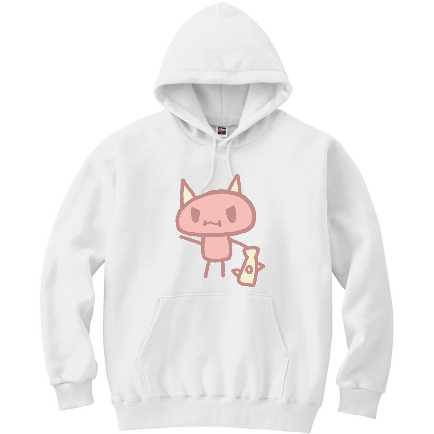 あかおに 軽量プルパーカー (長袖プリント)