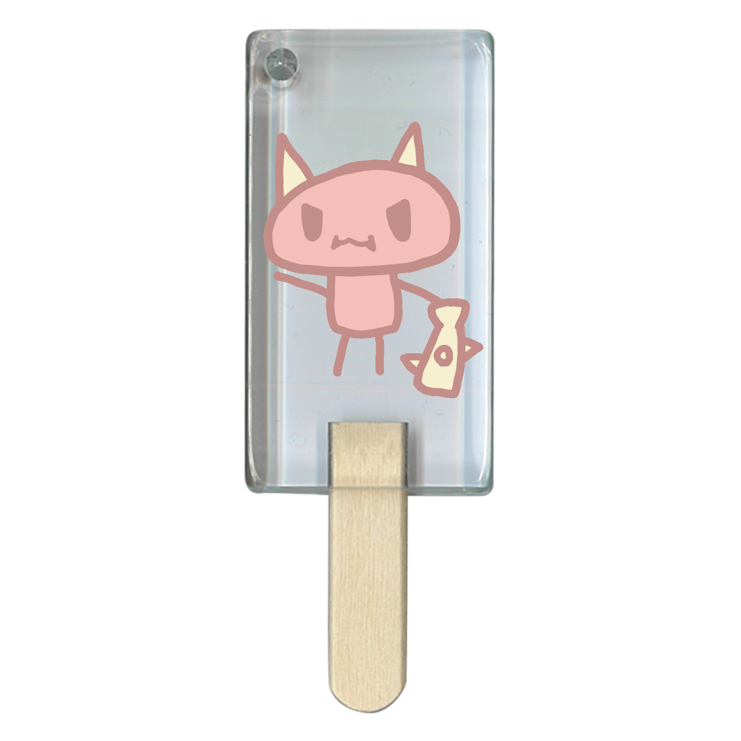 あかおに アイス型アクリルチャーム