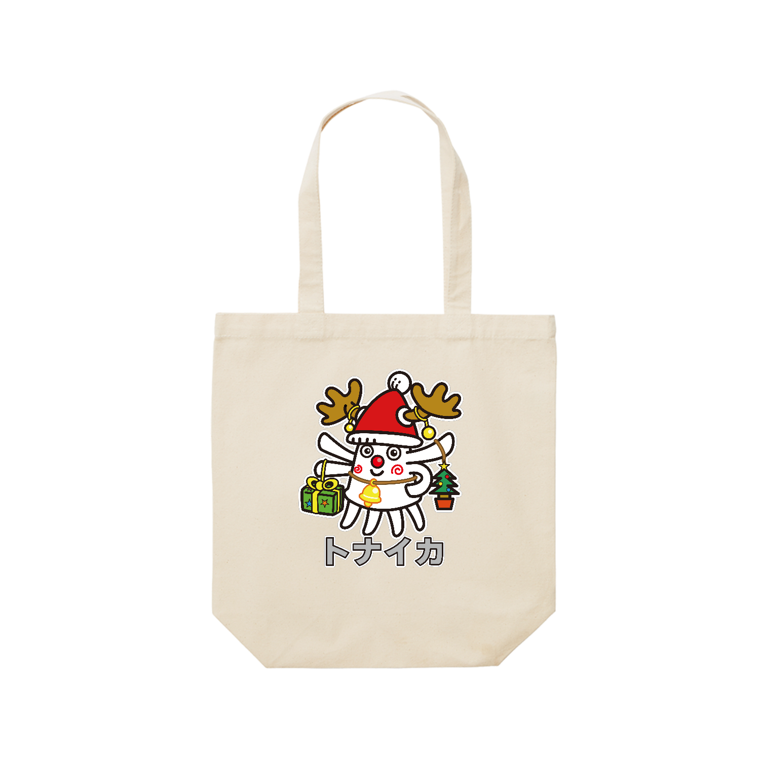トナイカ レギュラーキャンバストートバッグ(M) (フルカラー転写プリント)