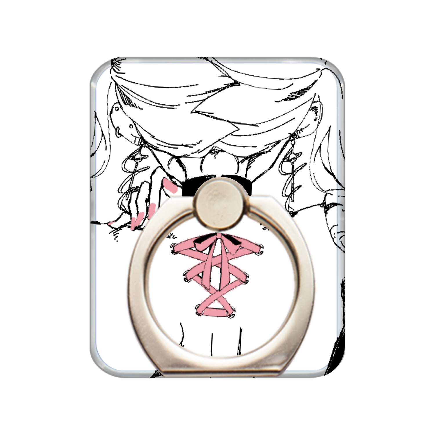 いちごのリングスマホリング1