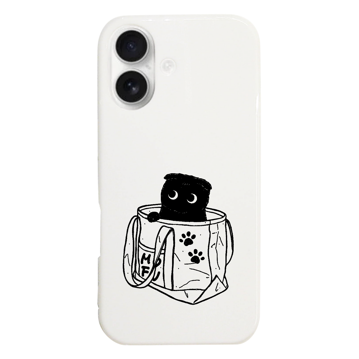 トートバッグでチルタイム（スコティッシュフォールド） iPhone17 (ハードケース)