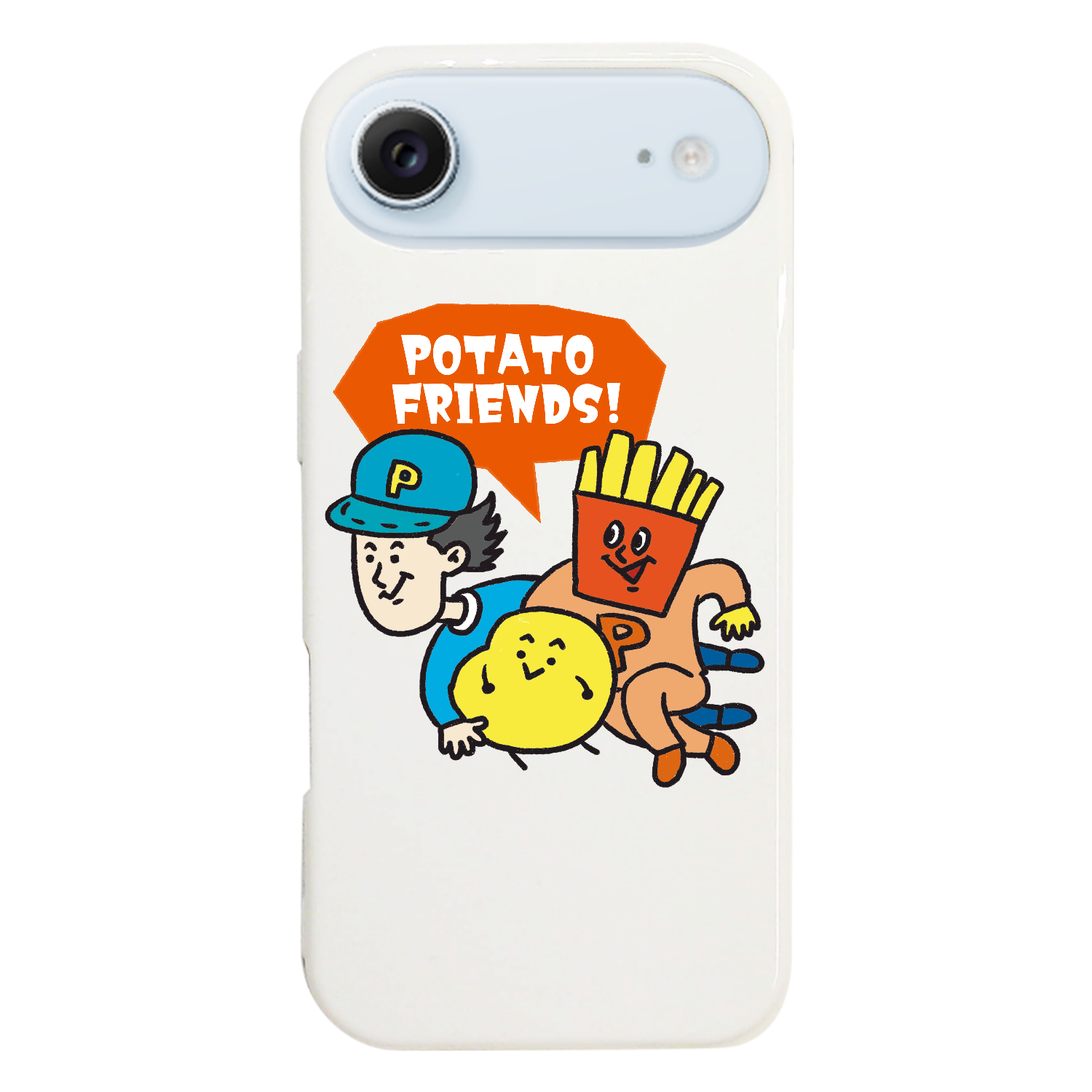 グラフィックシリーズ「ポテトフレンズ＆じゃがいもくん」 iPhone17 Air (ハードケース)