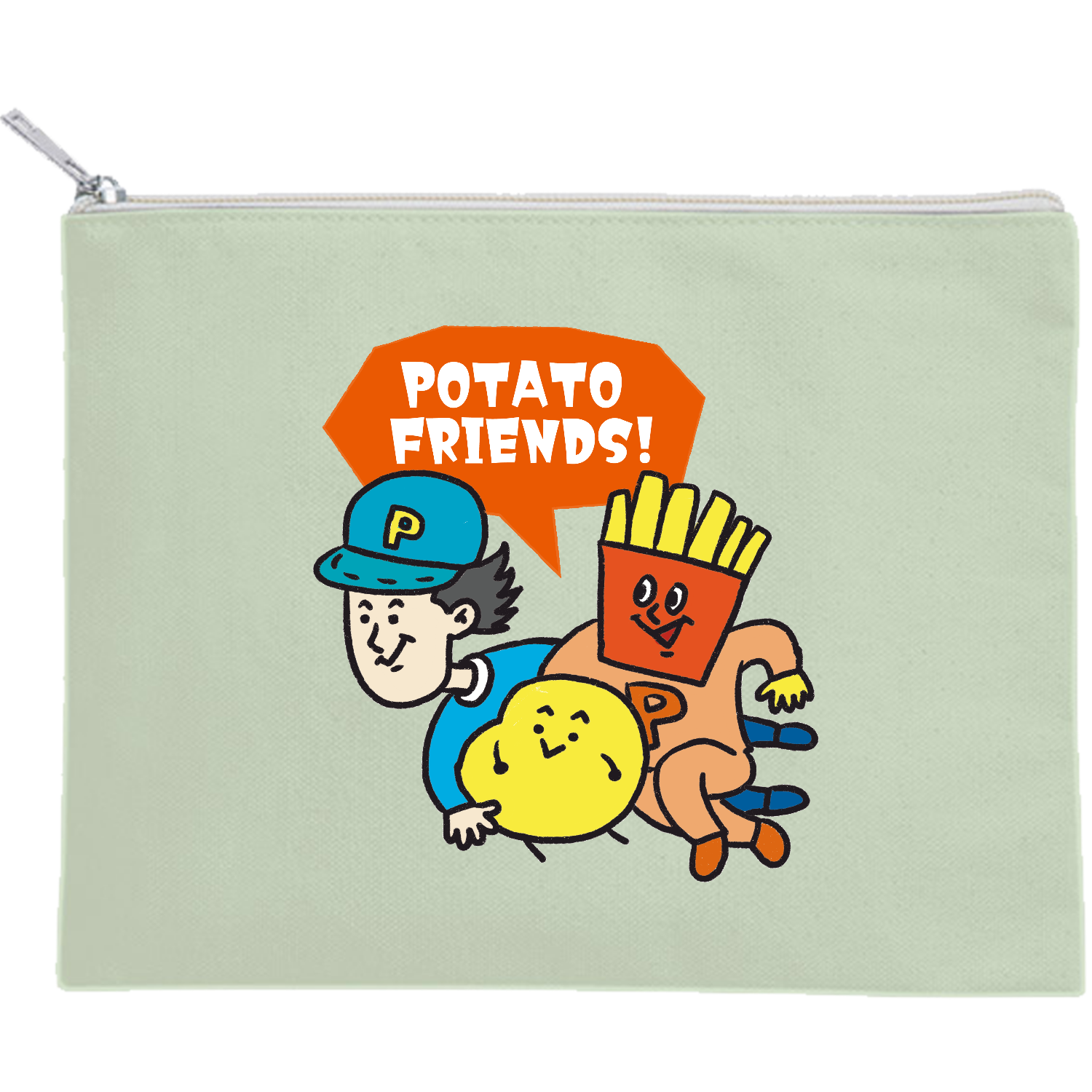 グラフィックシリーズ「ポテトフレンズ＆じゃがいもくん」 ポーチ