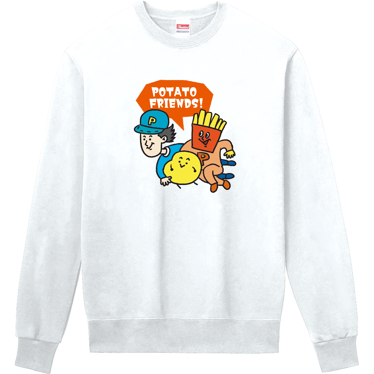 グラフィックシリーズ「ポテトフレンズ＆じゃがいもくん」 スウェット