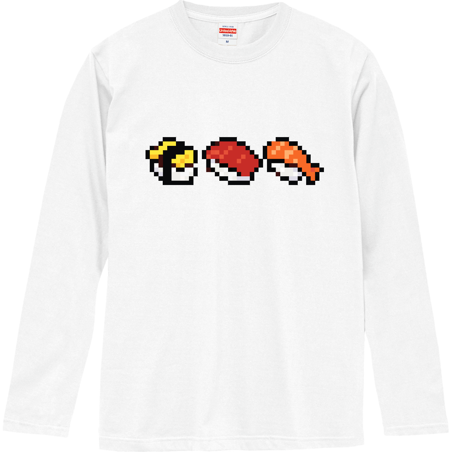 お寿司 ロングスリーブTシャツ