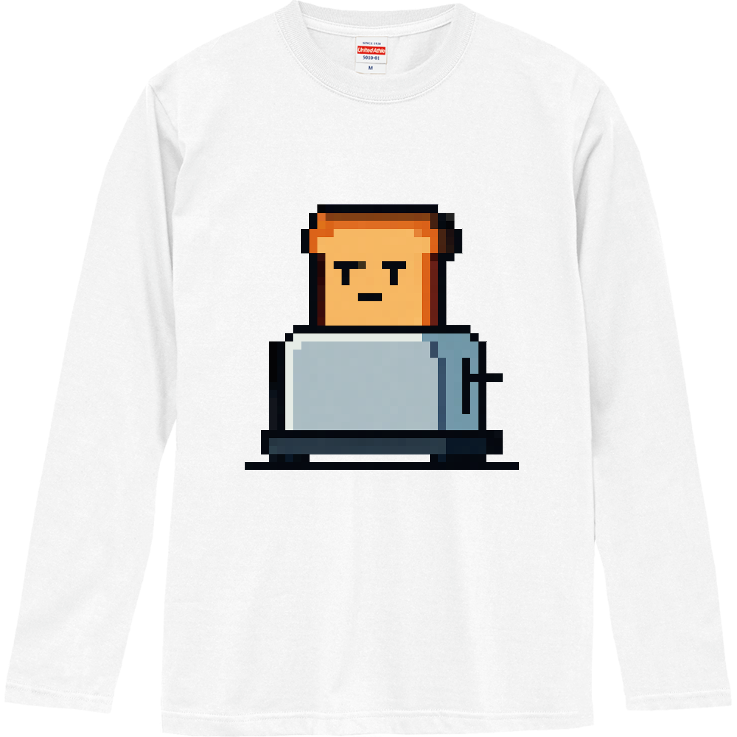 トースターとパン ロングスリーブTシャツ