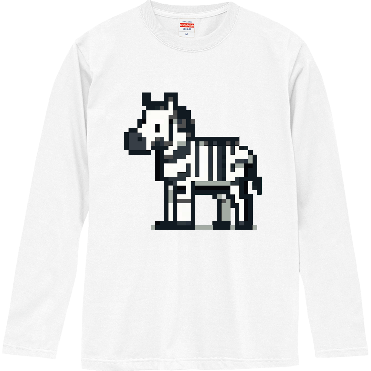 シマウマ ロングスリーブTシャツ