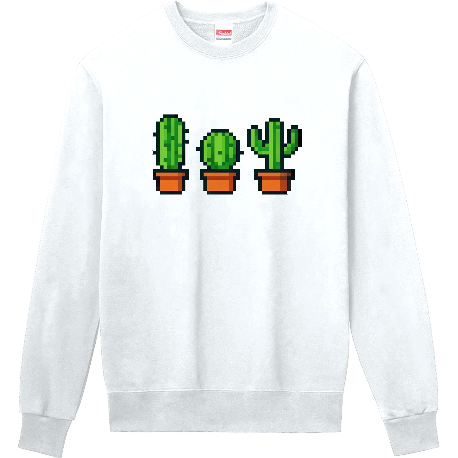 3種のサボテン 長袖Tシャツ｜roro - オリラボマーケット