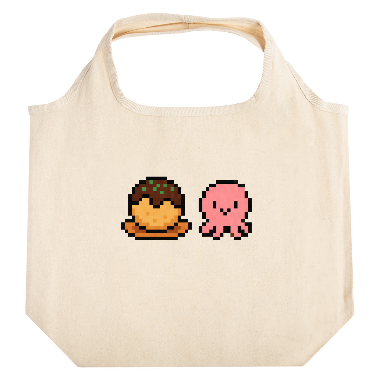 たこ焼き&タコ たためるマルシェ【白プリントあり】