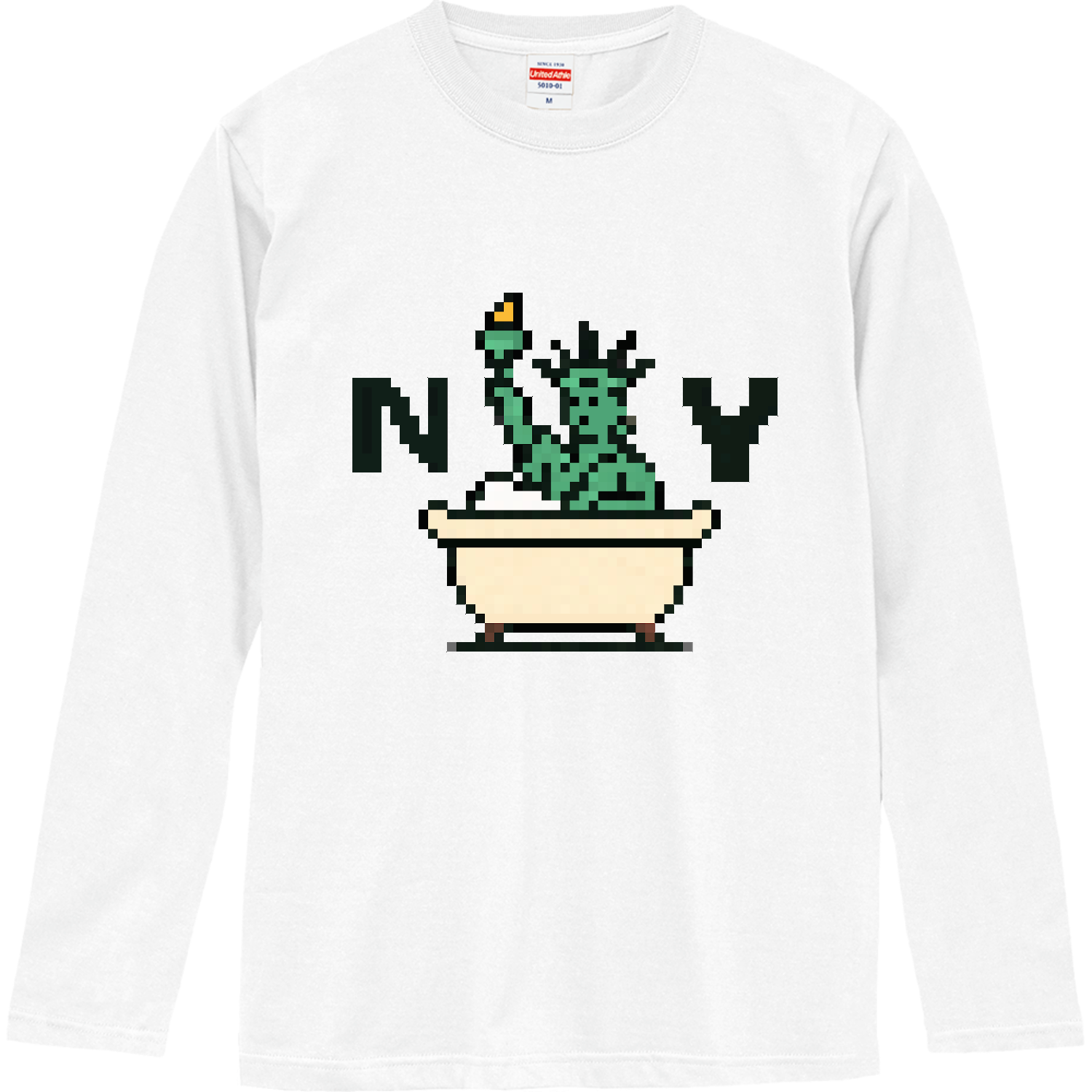 入浴ニューヨーク ロングスリーブTシャツ