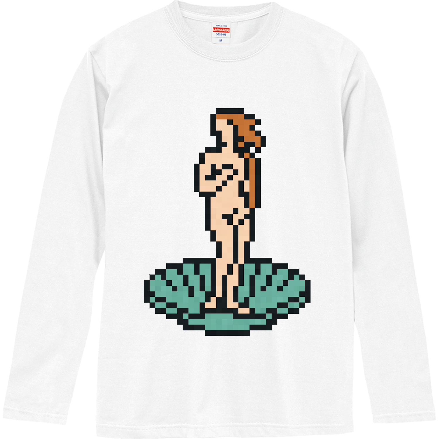ヴィーナスの誕生 ロングスリーブTシャツ