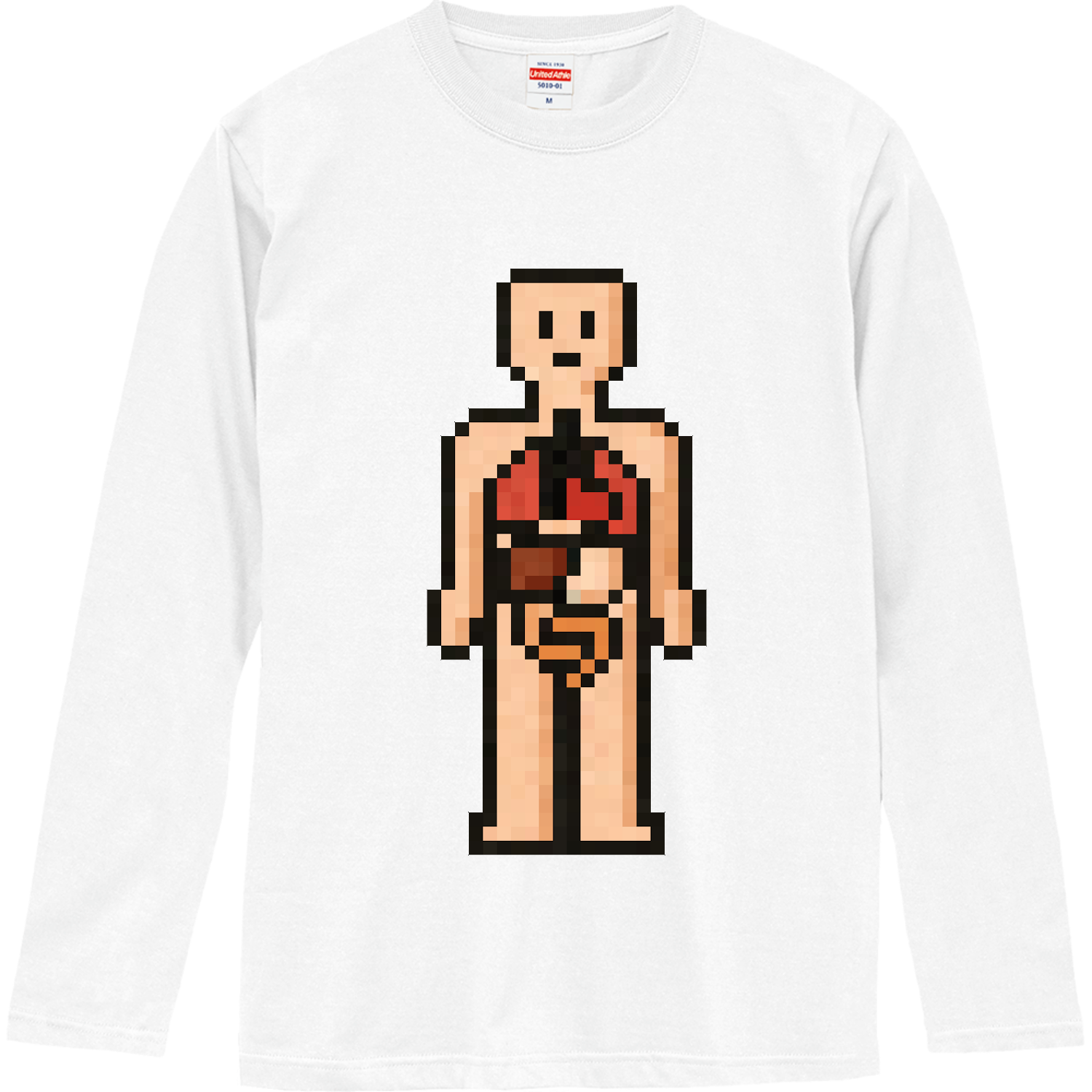人体模型 ロングスリーブTシャツ