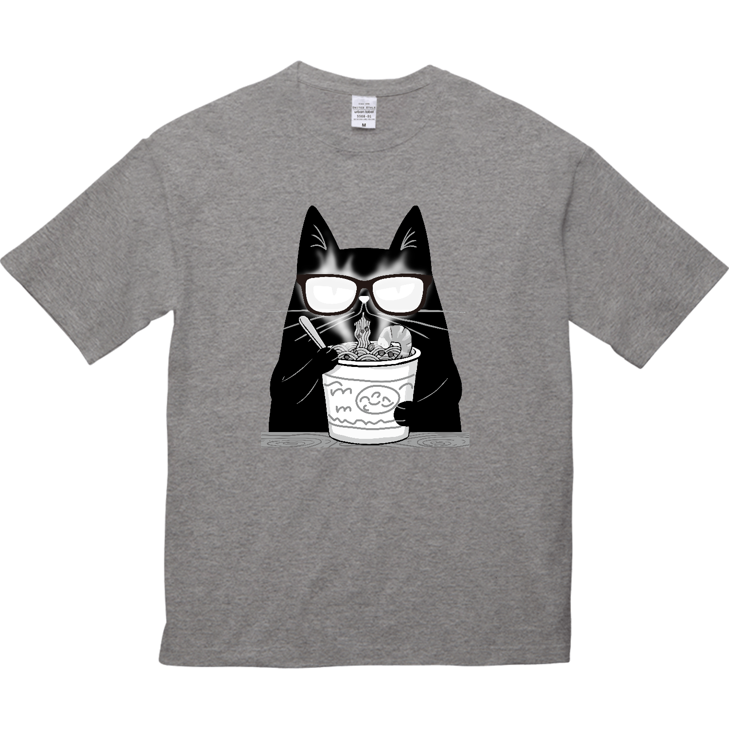ラーメンマニャア 5.6オンス ビッグシルエット Ｔシャツ