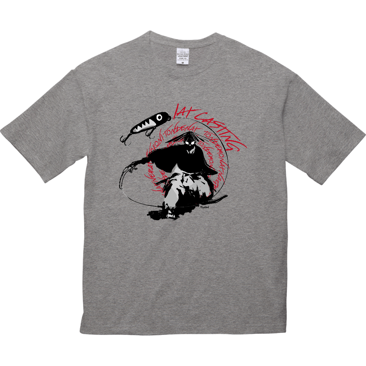 居合キャスティング 5.6オンス ビッグシルエット Ｔシャツ