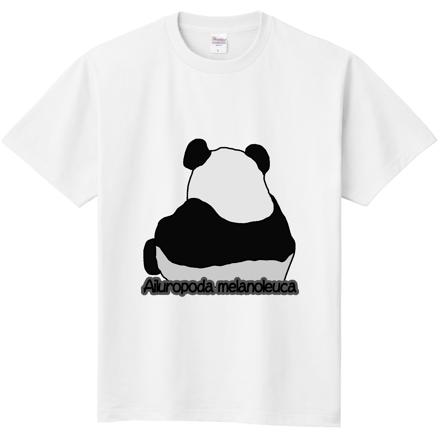 パンダのイラスト キッズＴシャツ