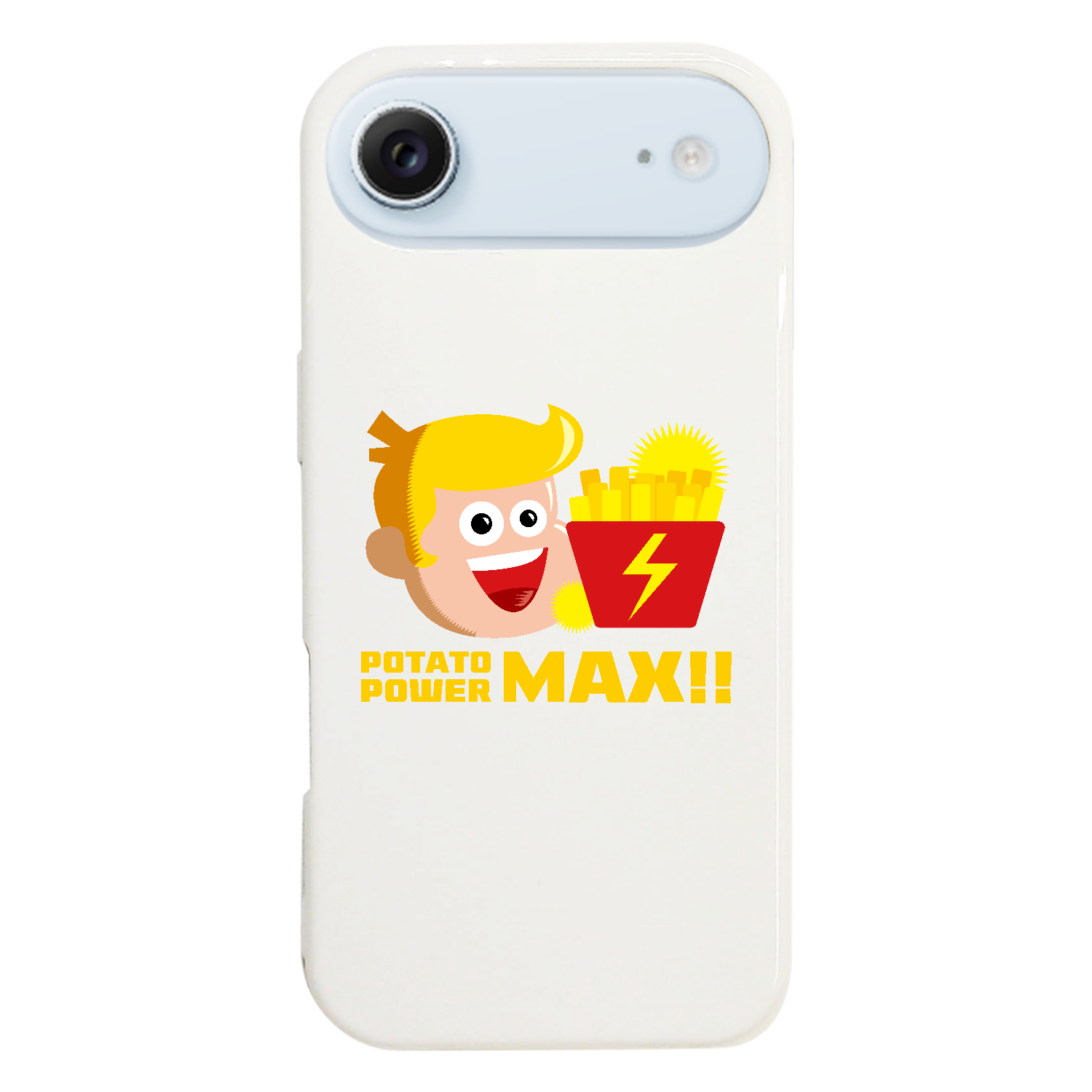 グラフィックシリーズ「ポテトパワーマックス！」 iPhone17 Air (ハードケース)