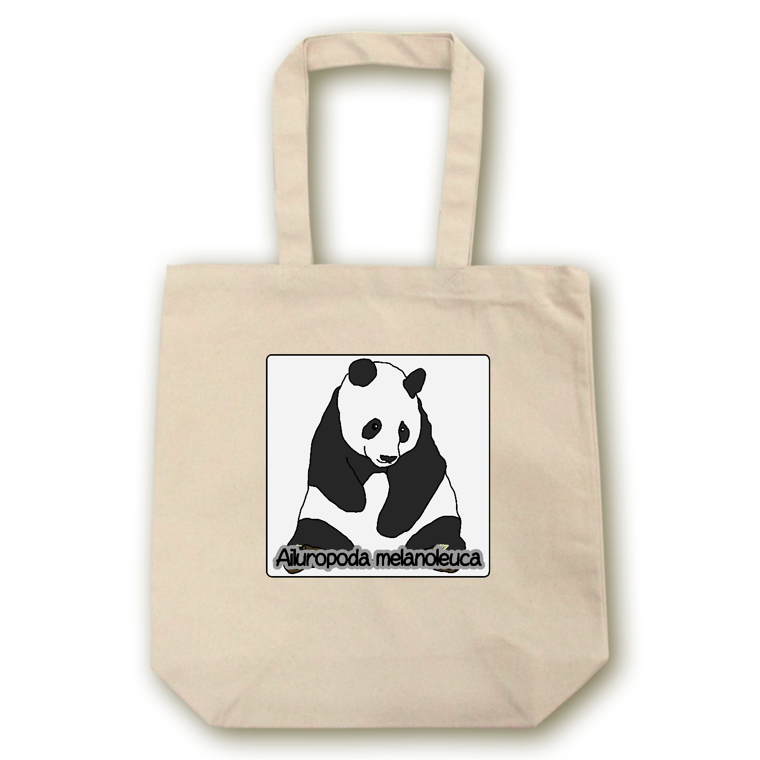 パンダのイラスト キャンバストート（M）