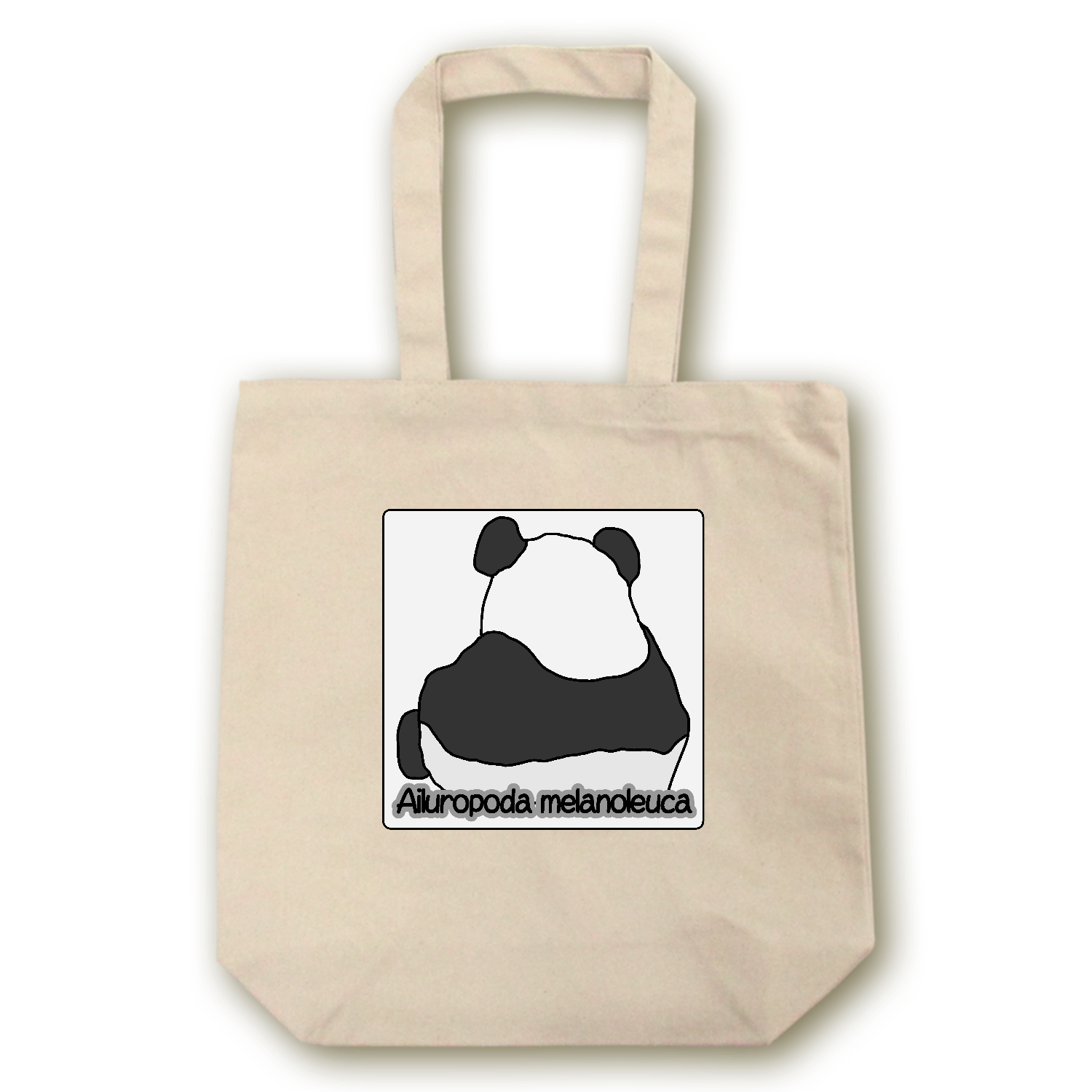 パンダのイラスト キャンバストート（M）