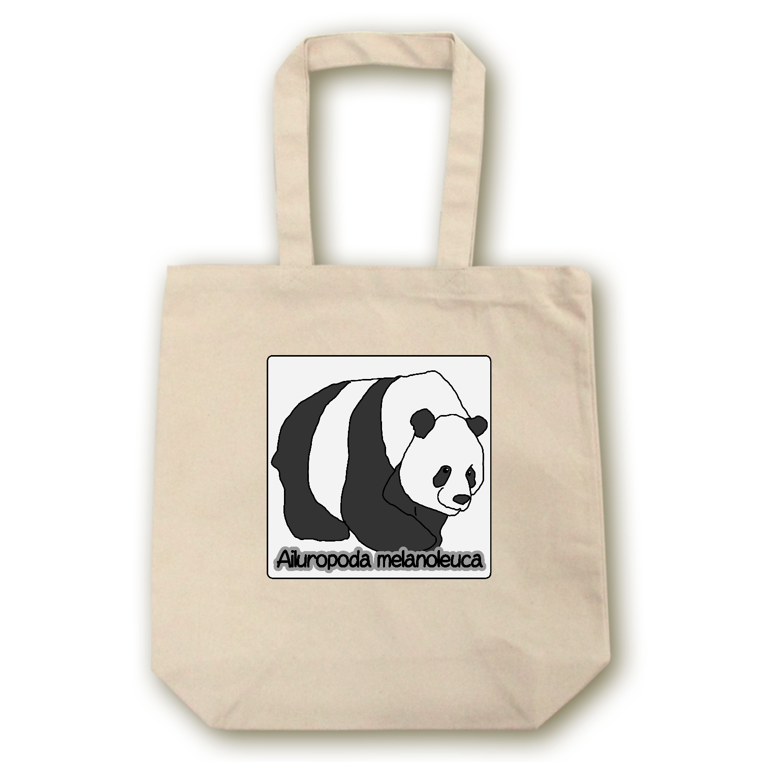 パンダのイラスト キャンバストート（M）