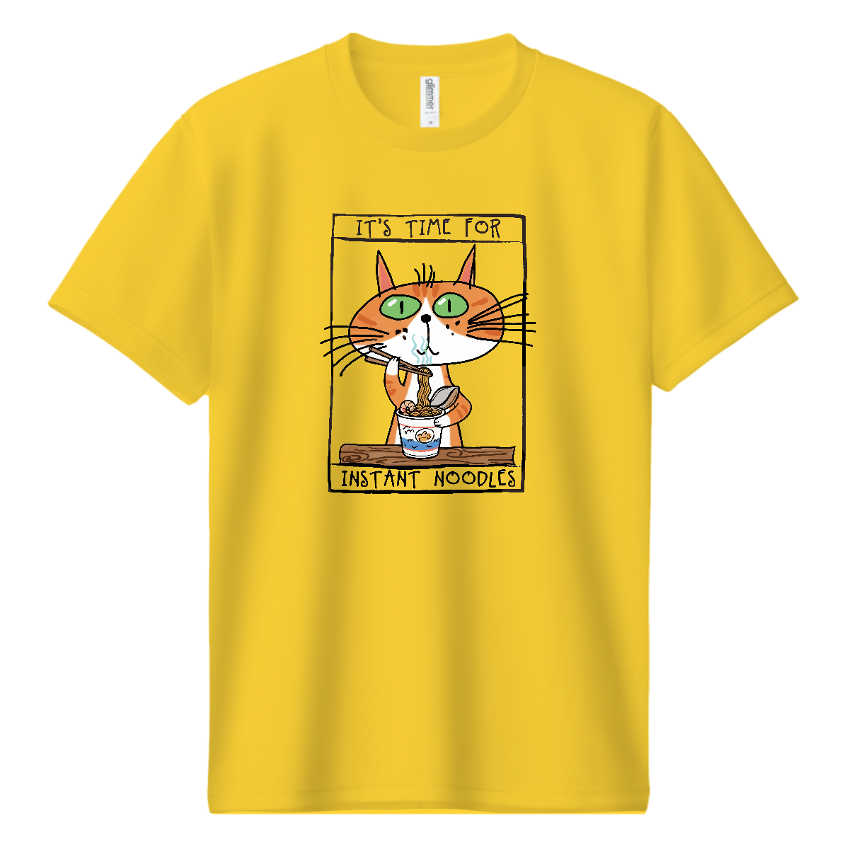 朝ニャー ドライＴシャツ