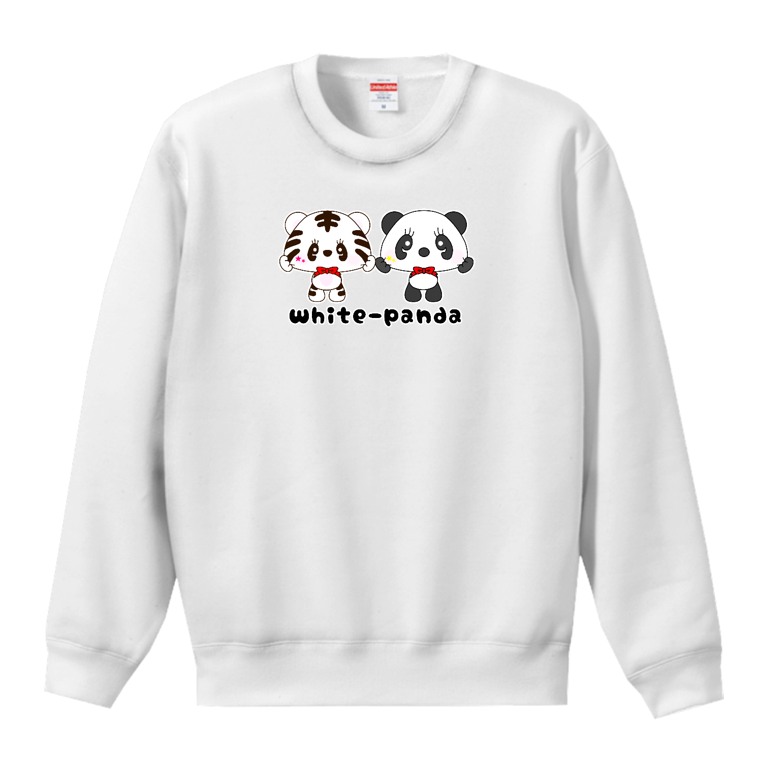 パンダ&とらでびよよよよよ〜ん！ T／Cクルーネックスウェット