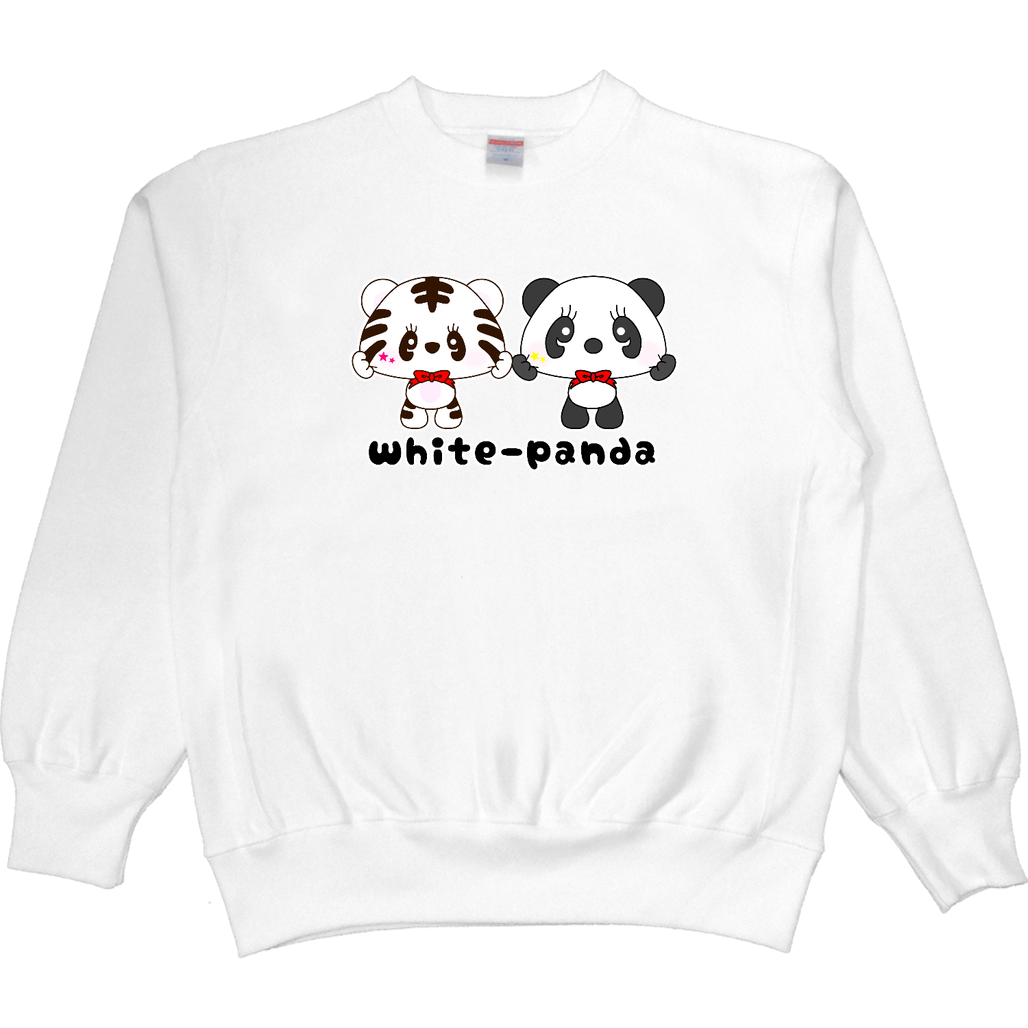 パンダ&とらでびよよよよよ〜ん！ ヘヴィーウエイトクルーネックスウェット