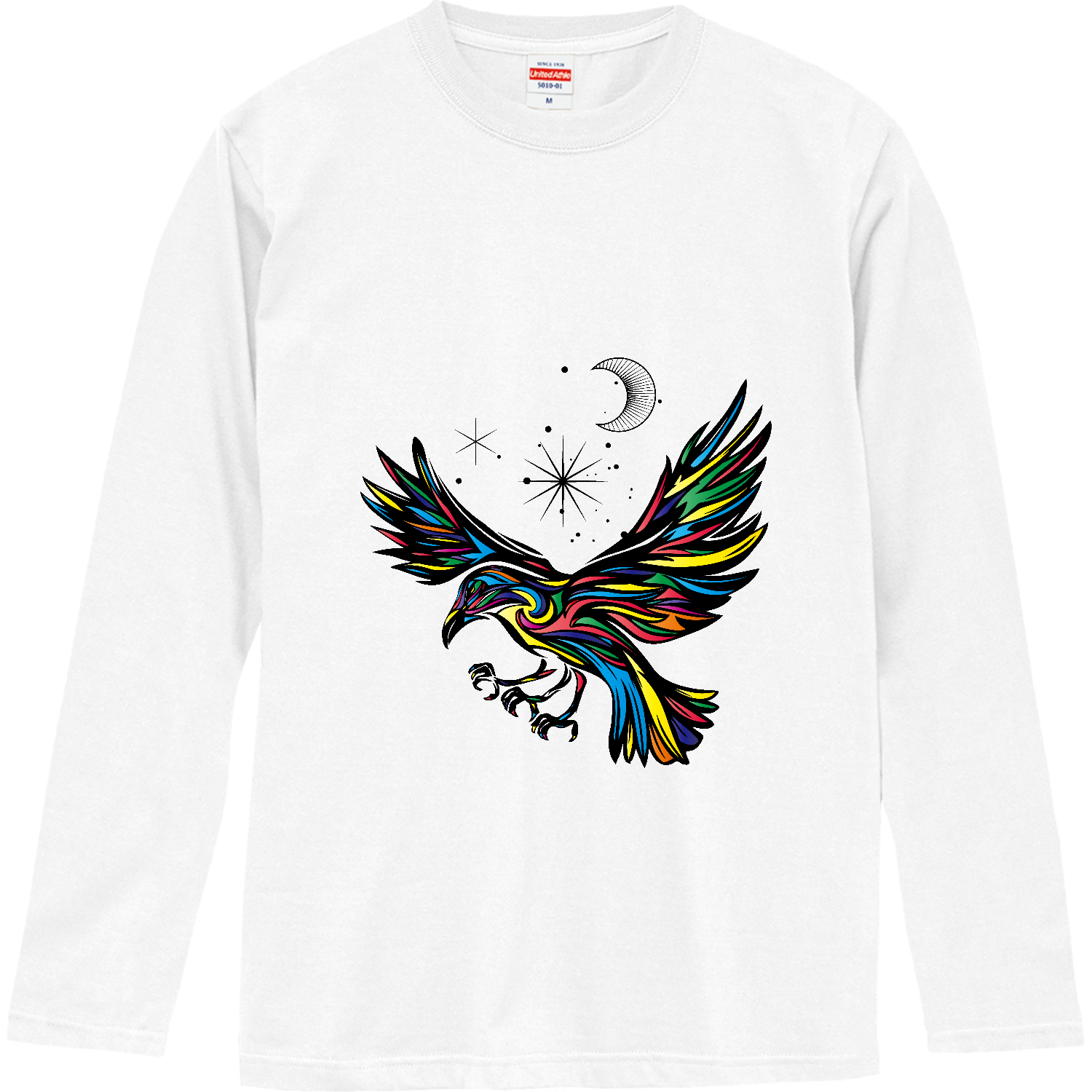 カラフル八咫烏 ロングスリーブTシャツ