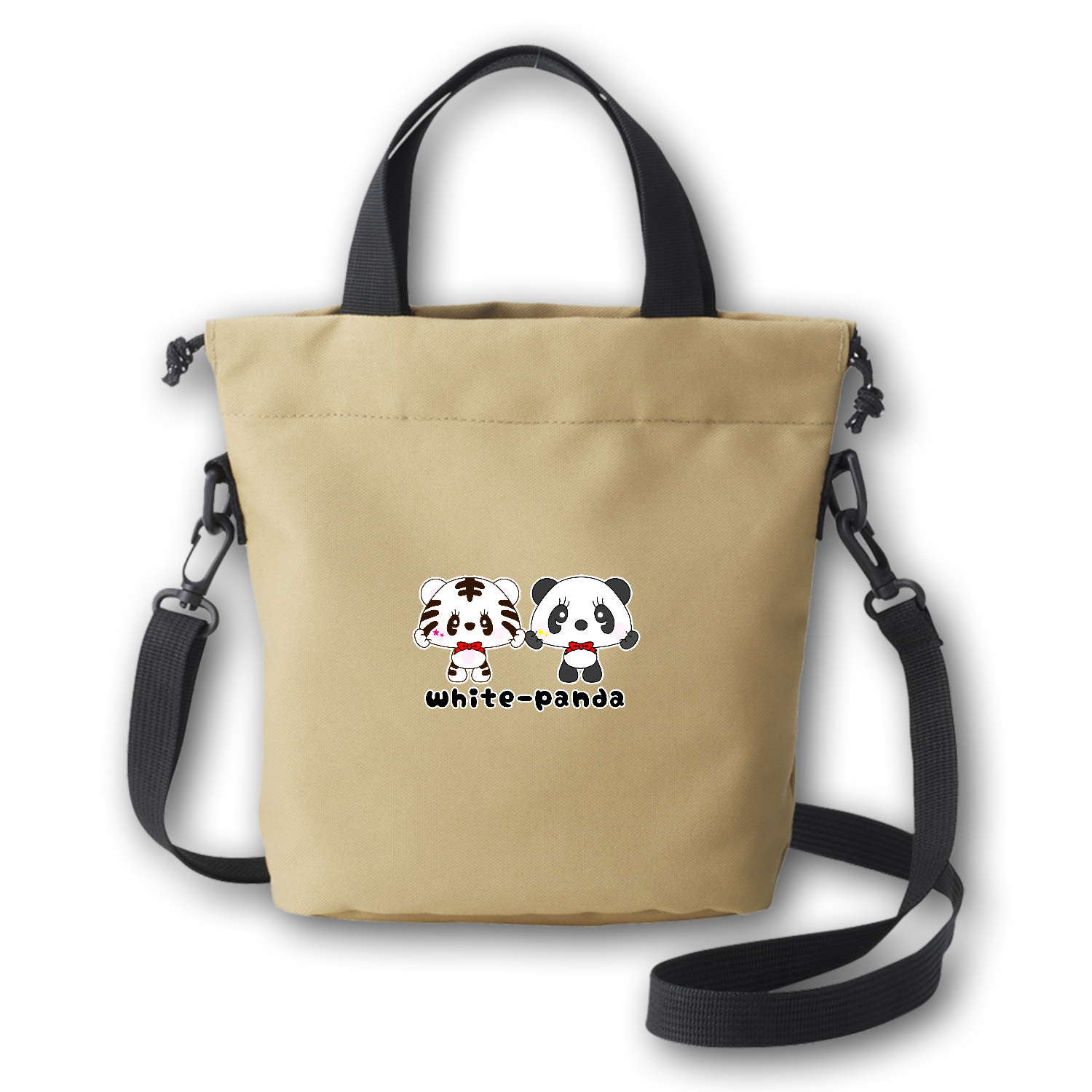パンダととらでびよよよよよ〜ん！ リサイクルポリエステル パースミニバッグ