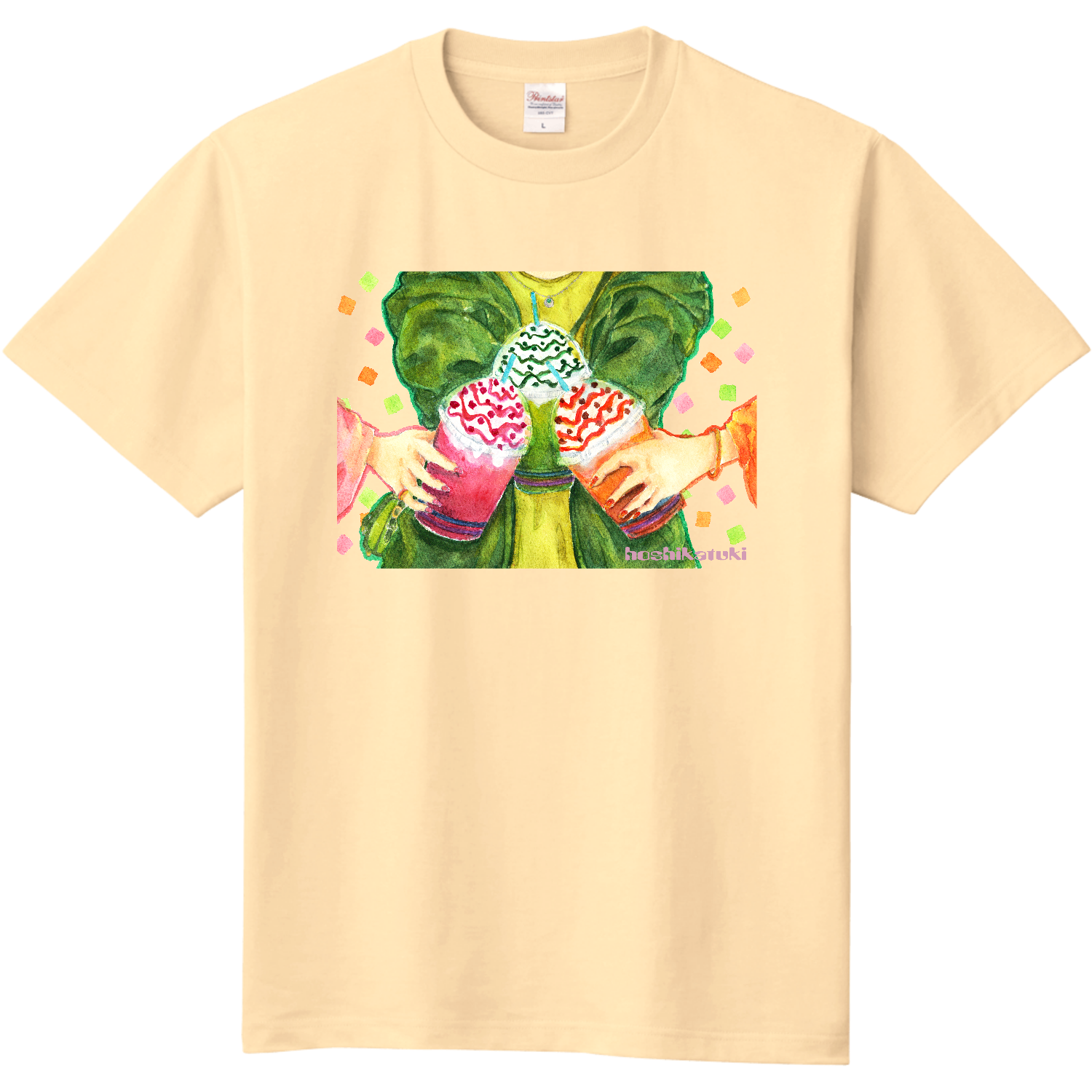 推し色フラペチーノ 定番Ｔシャツ