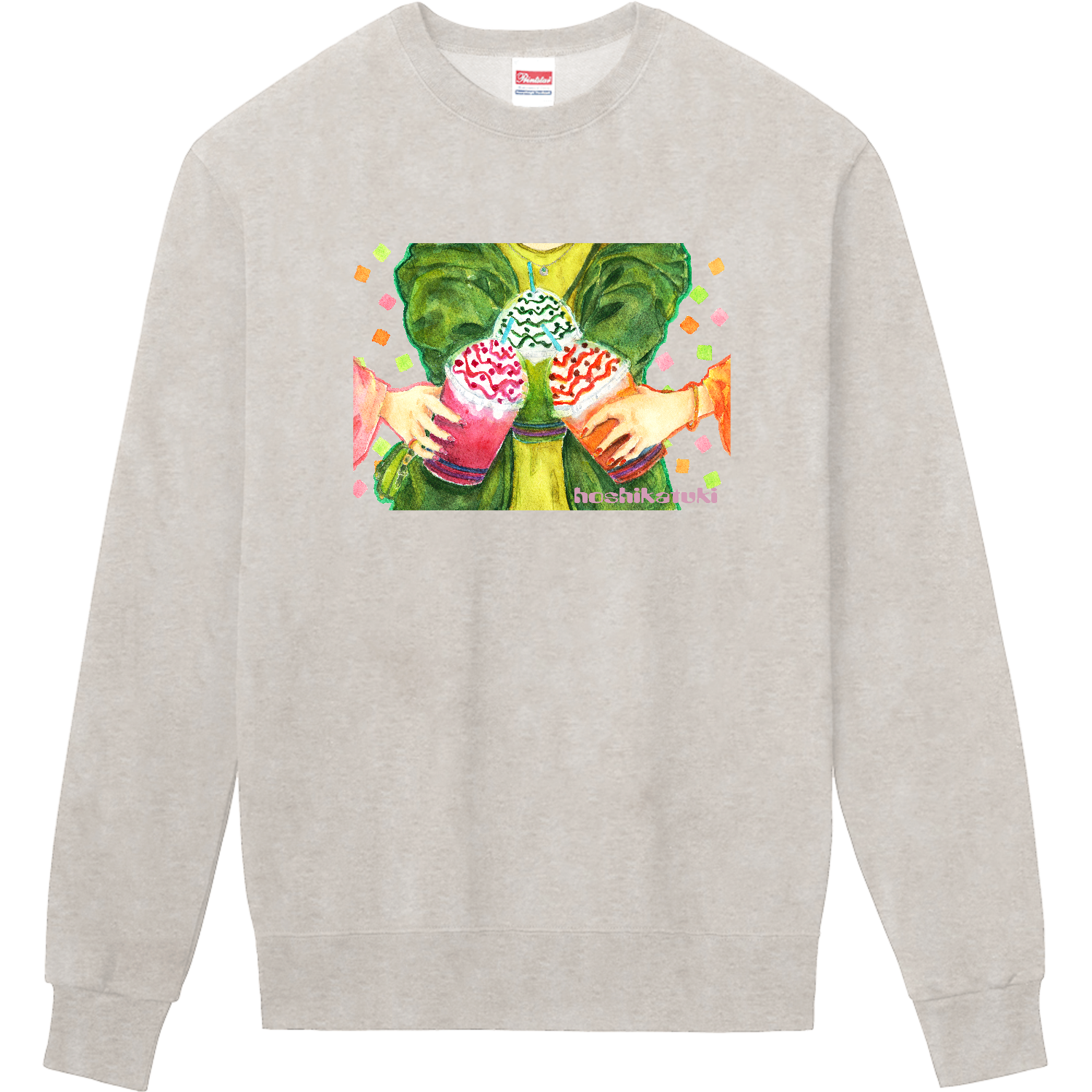 推し色フラペチーノ 定番スウェット