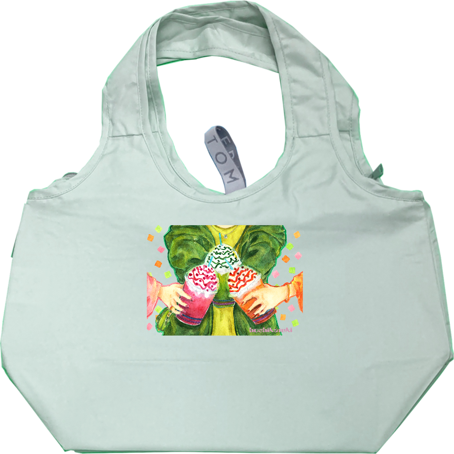 推し色フラペチーノ クルリト クーラーミニマルシェバッグ