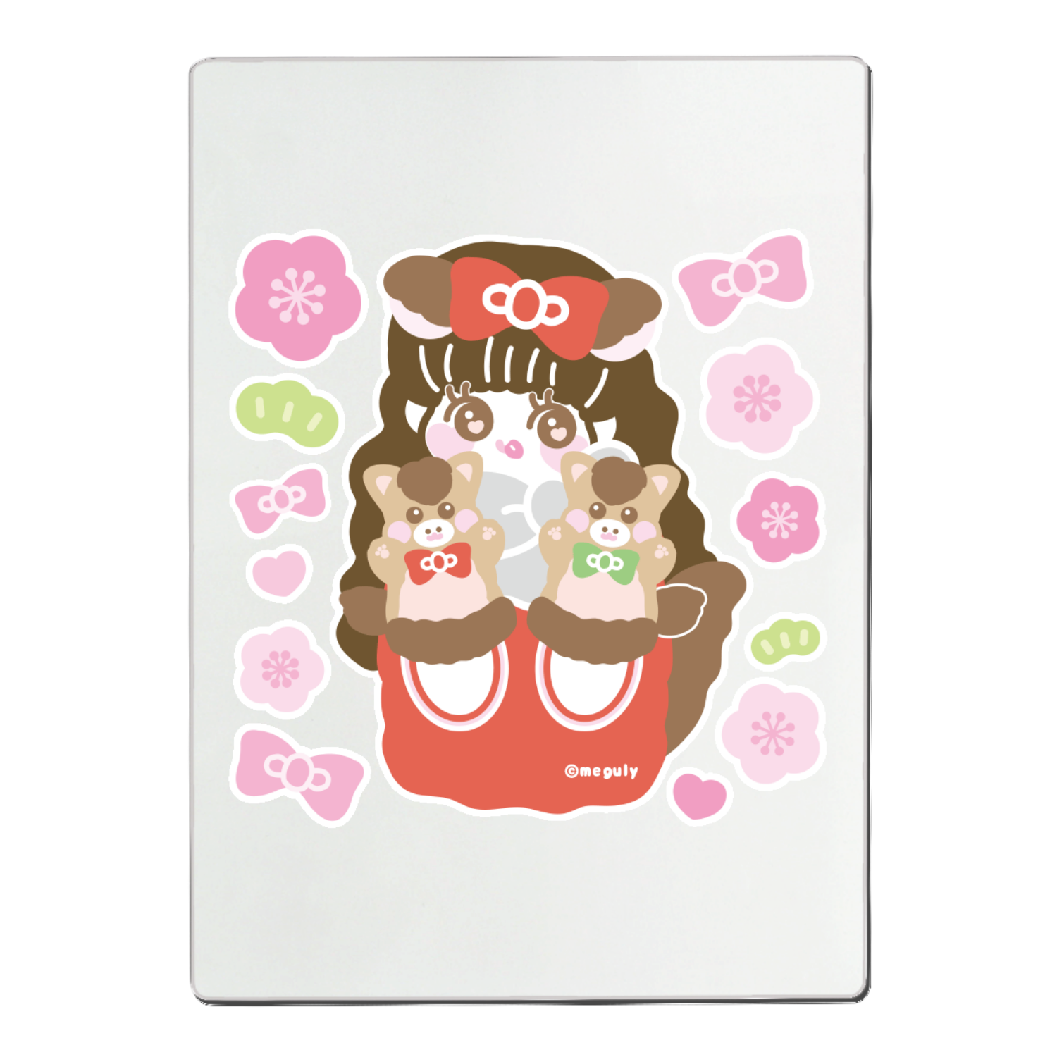 お正月2026 下敷きB5 (透明)