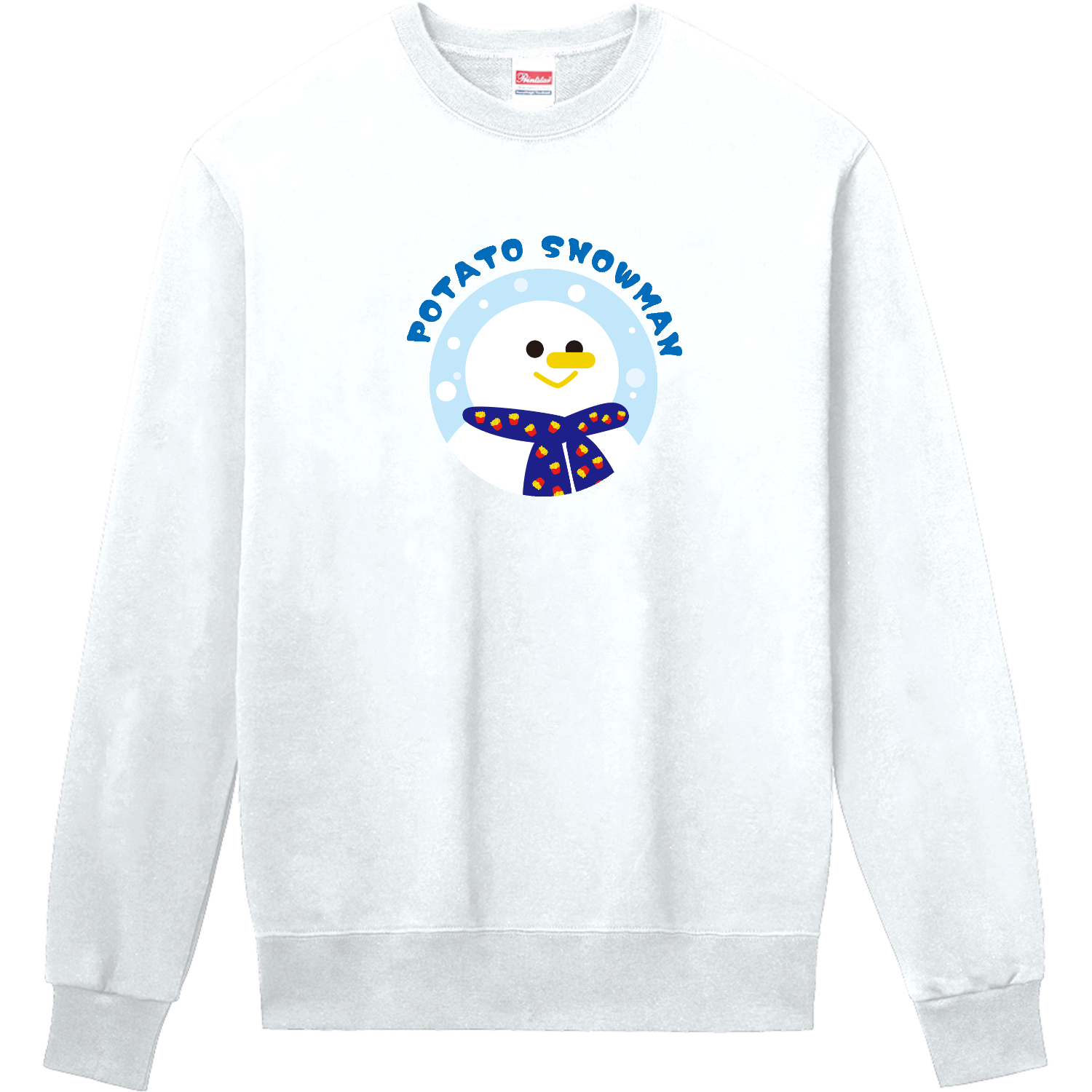 グラフィックシリーズ「ポテトスノーマン」 定番スウェット