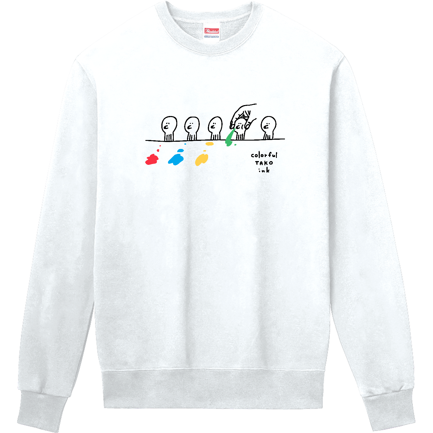 カラフルタコインク 定番スウェット