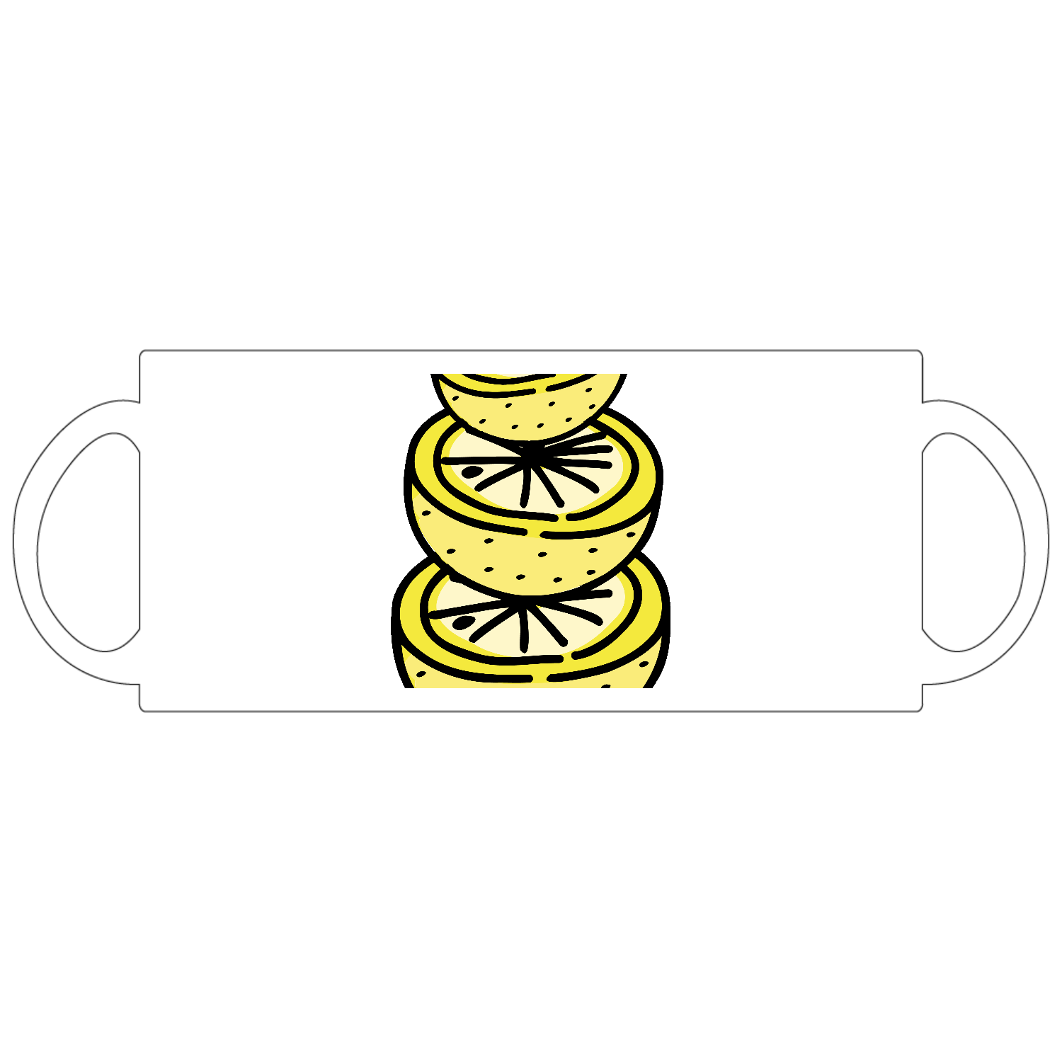 グレープフルーツタワー定番マグカップ1