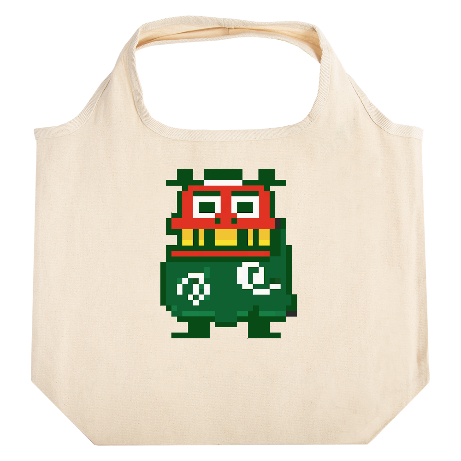 ししまい たためるマルシェ【白プリントあり】