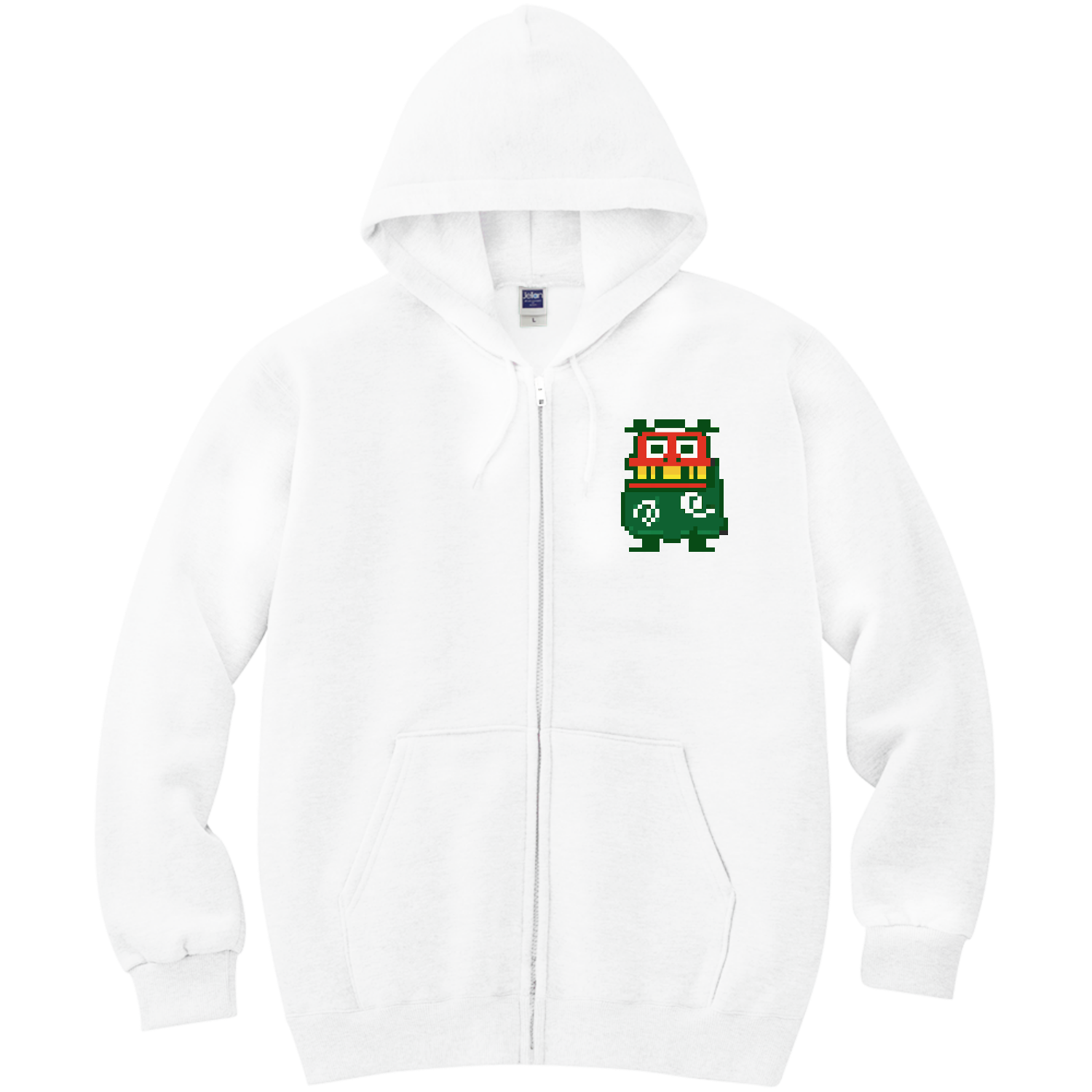 ししまい 軽量ジップアップパーカー