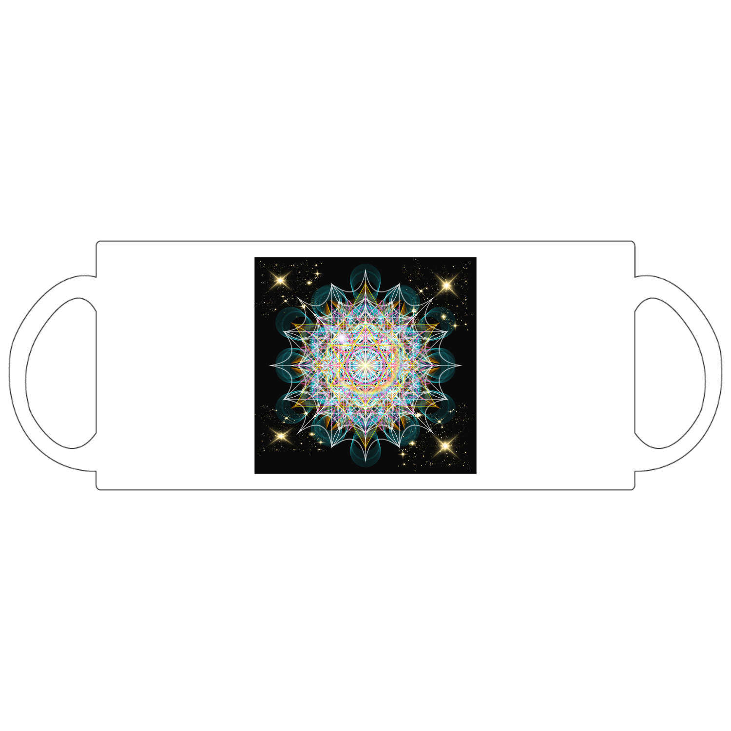 運氣の上がる曼荼羅グッズシリーズ定番マグカップ1