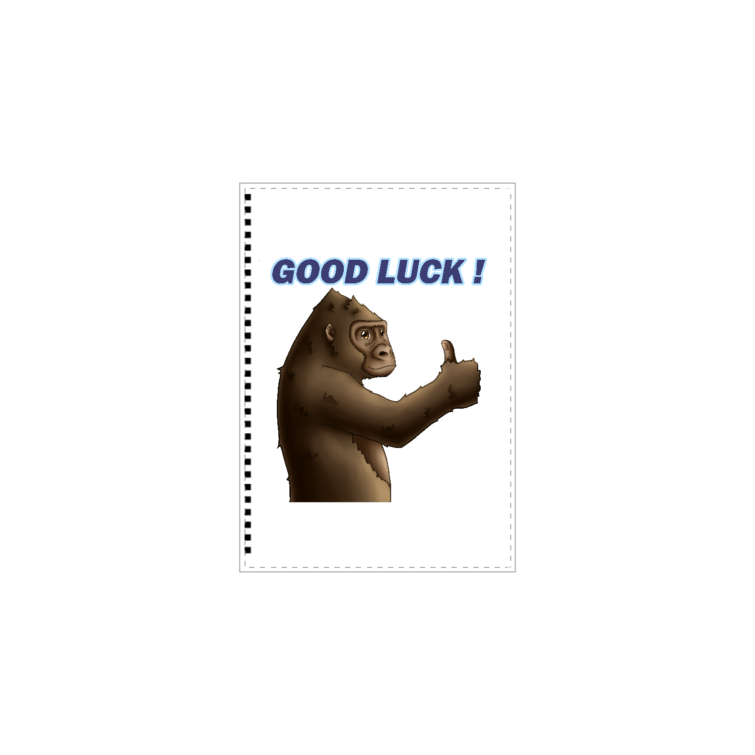 ポジティブゴリラ＃１B5ノート1