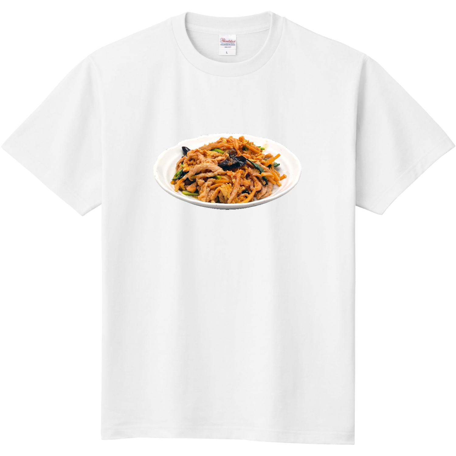 豚肉たまご炒め（肉嫩蛋滑） 定番Ｔシャツ