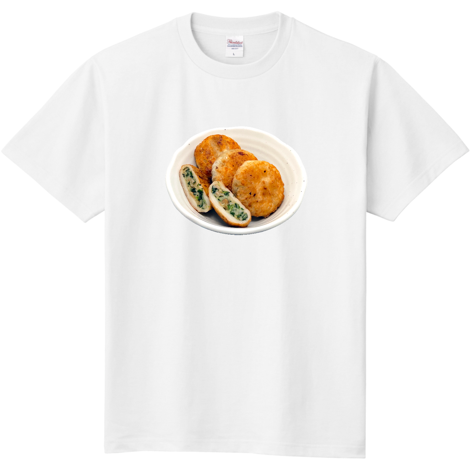 にら饅頭（韭菜盒子） 定番Ｔシャツ