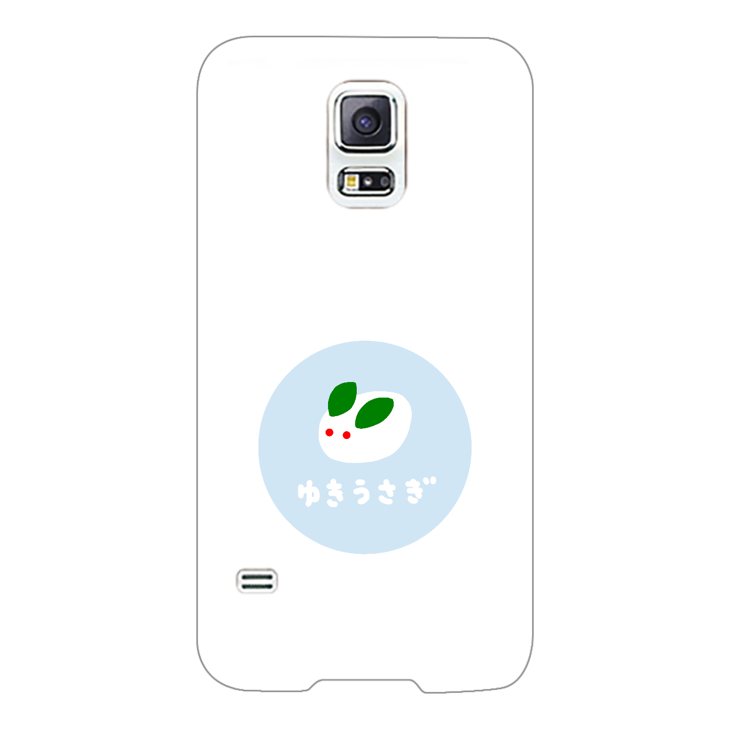 雪うさぎ（あお） Galaxy S5(SC-04F/SCL23)