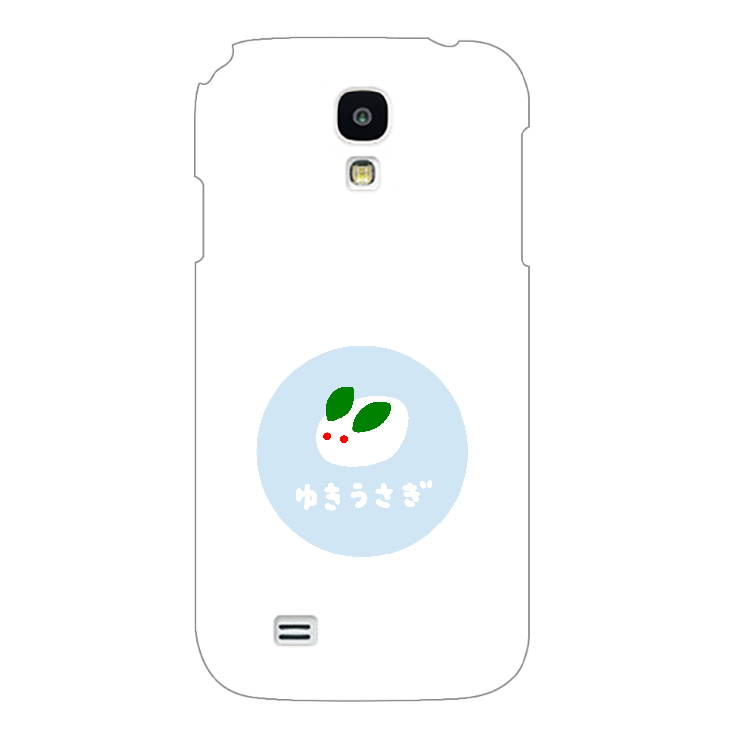 雪うさぎ（あお） Galaxy S4(SC-04E)