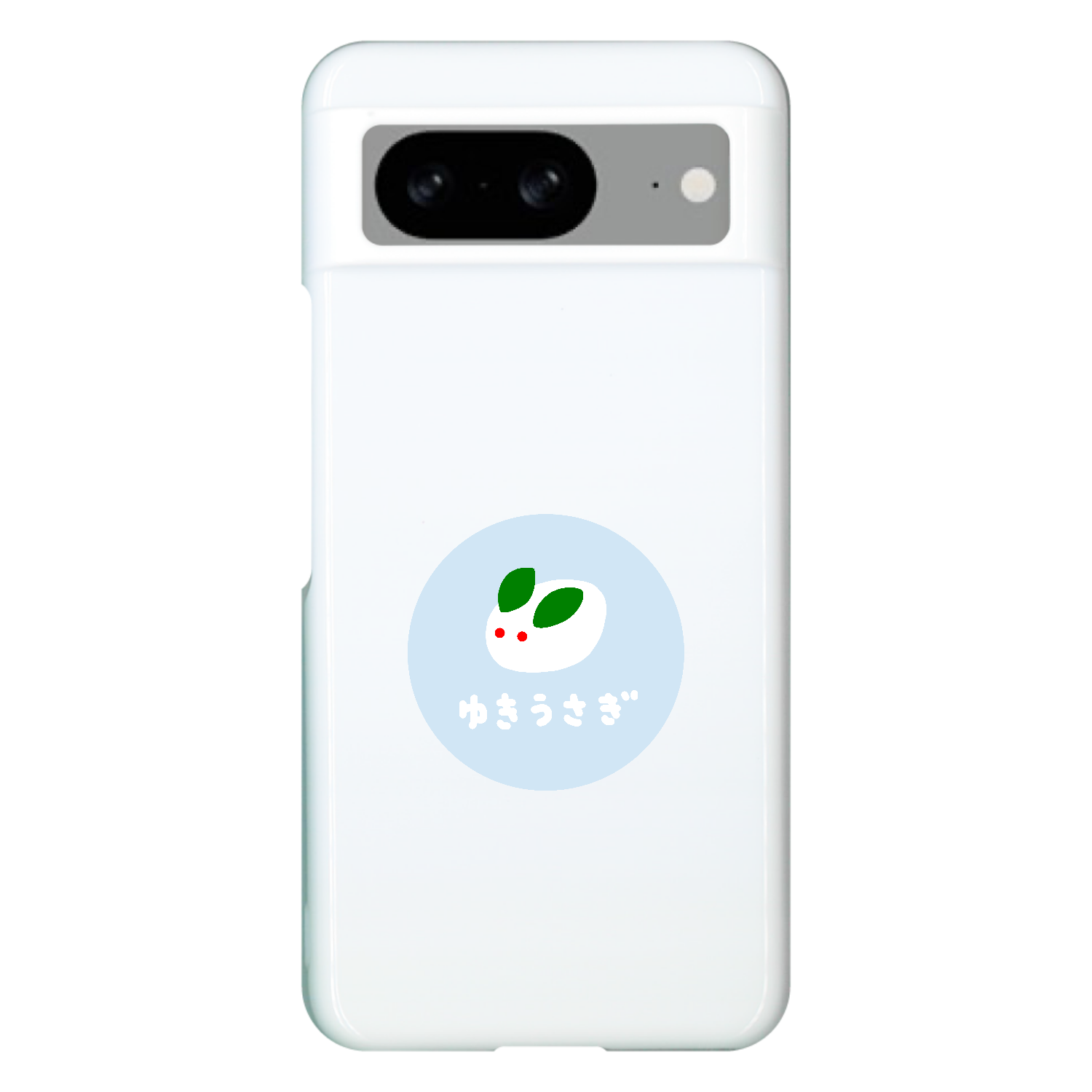 雪うさぎ（あお） Google Pixel 8 ハードケース