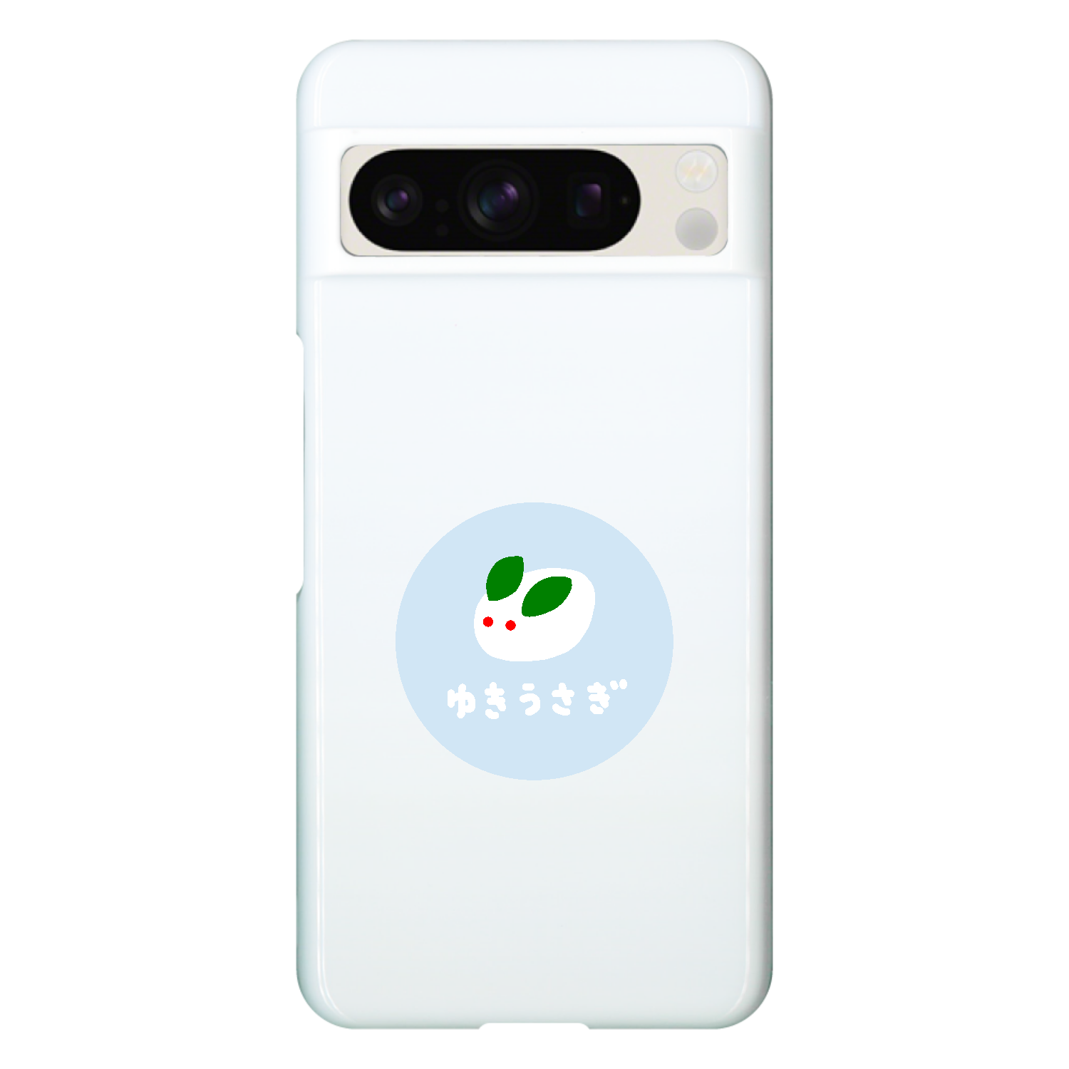 雪うさぎ（あお） Google Pixel 8 Pro ハードケース