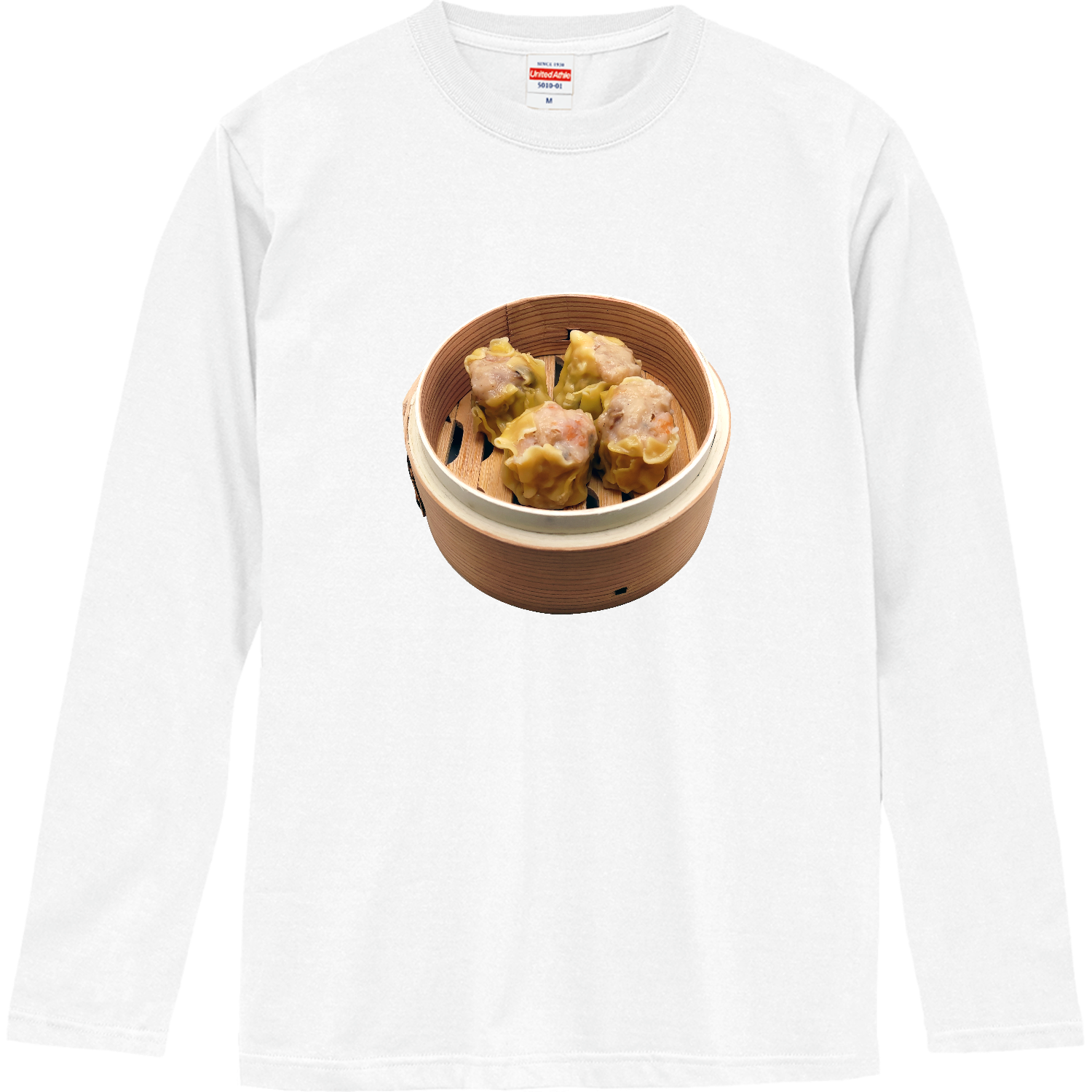 エビシュウマイ（虾饺） ロングスリーブTシャツ