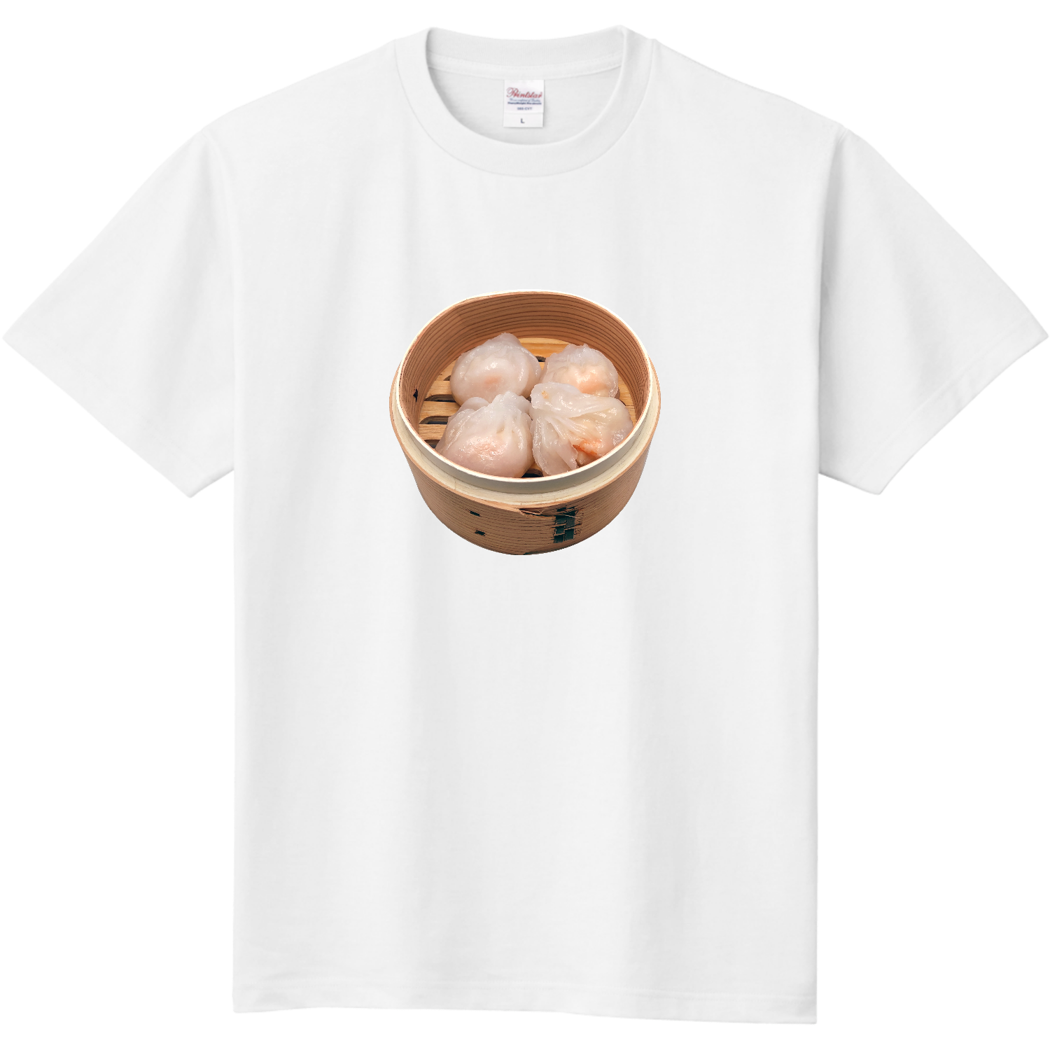 蒸しエビ餃子（玻璃蒸蝦餃） 定番Ｔシャツ