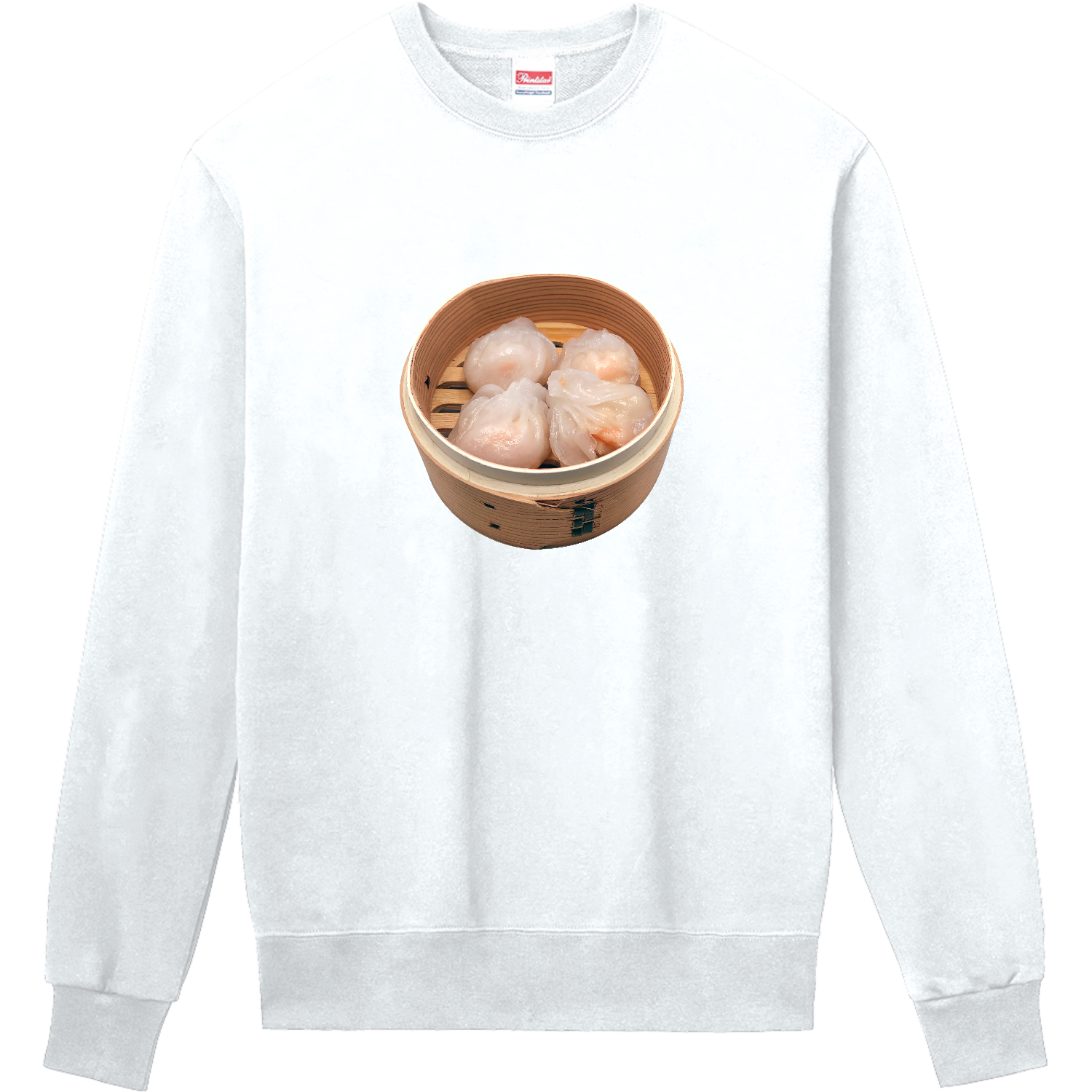 蒸しエビ餃子（玻璃蒸蝦餃） 定番スウェット