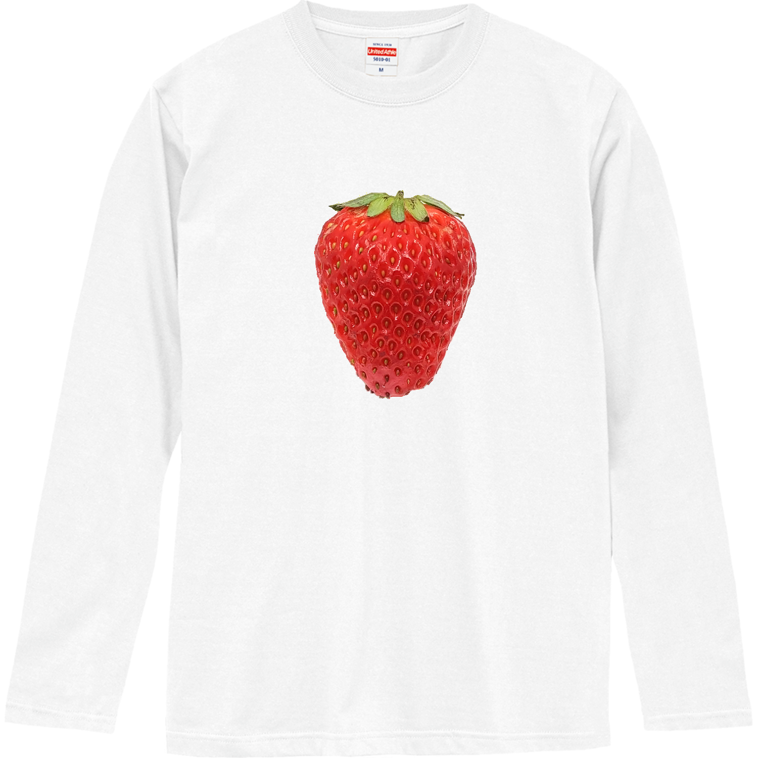 いちご ロングスリーブTシャツ