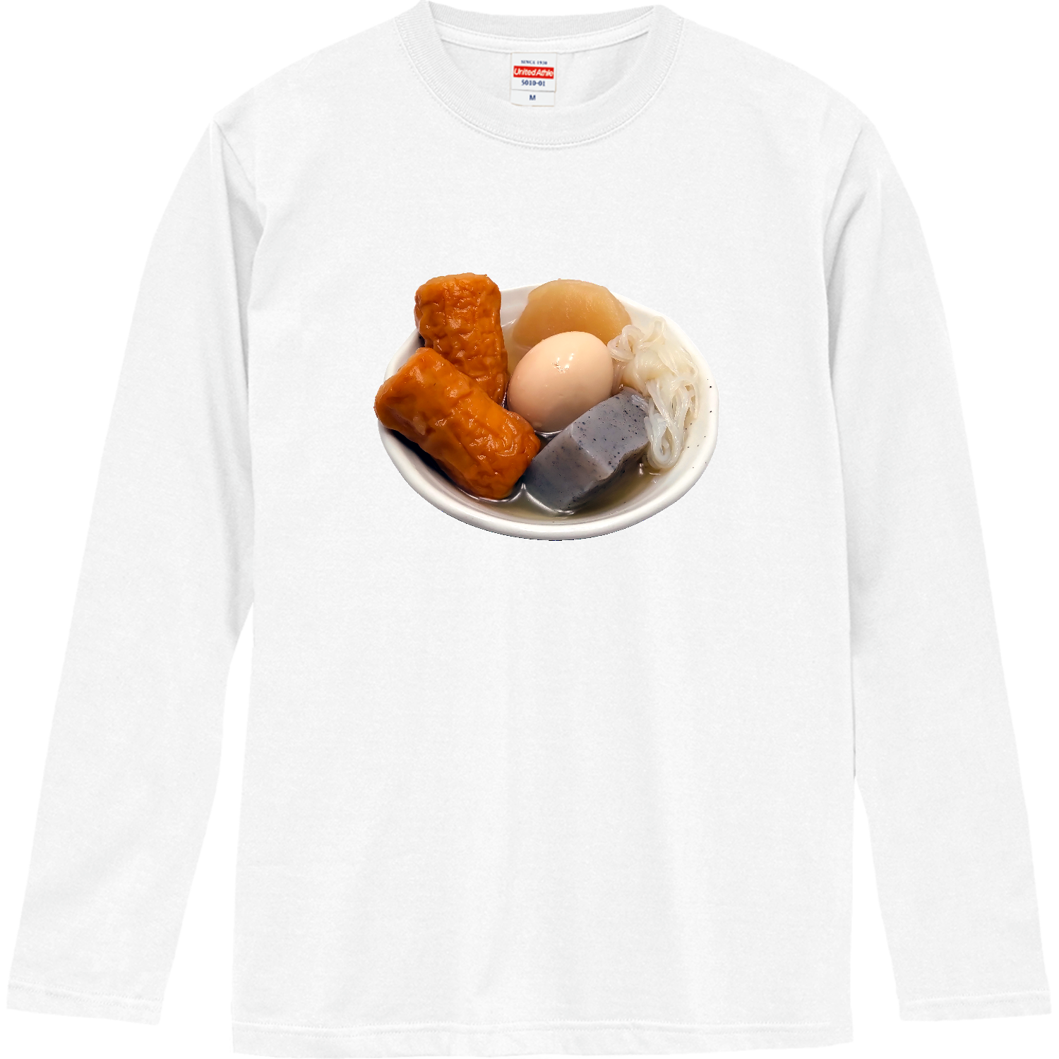 おでん ロングスリーブTシャツ